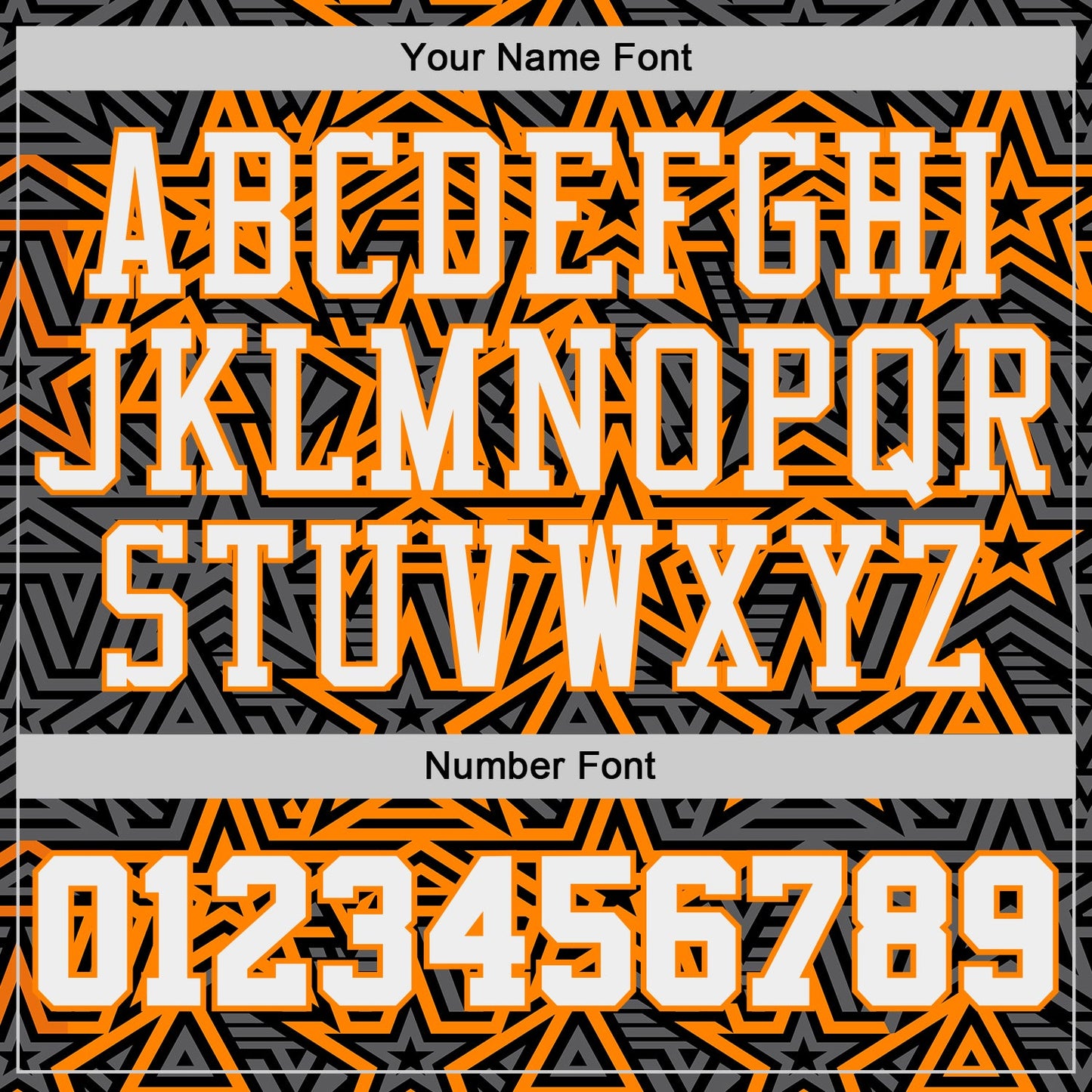 Custom Steel Gray White Bay Orange-Black Geometric Starburst Color Block Round Neck Sublimation Basketball Uniform Jersey