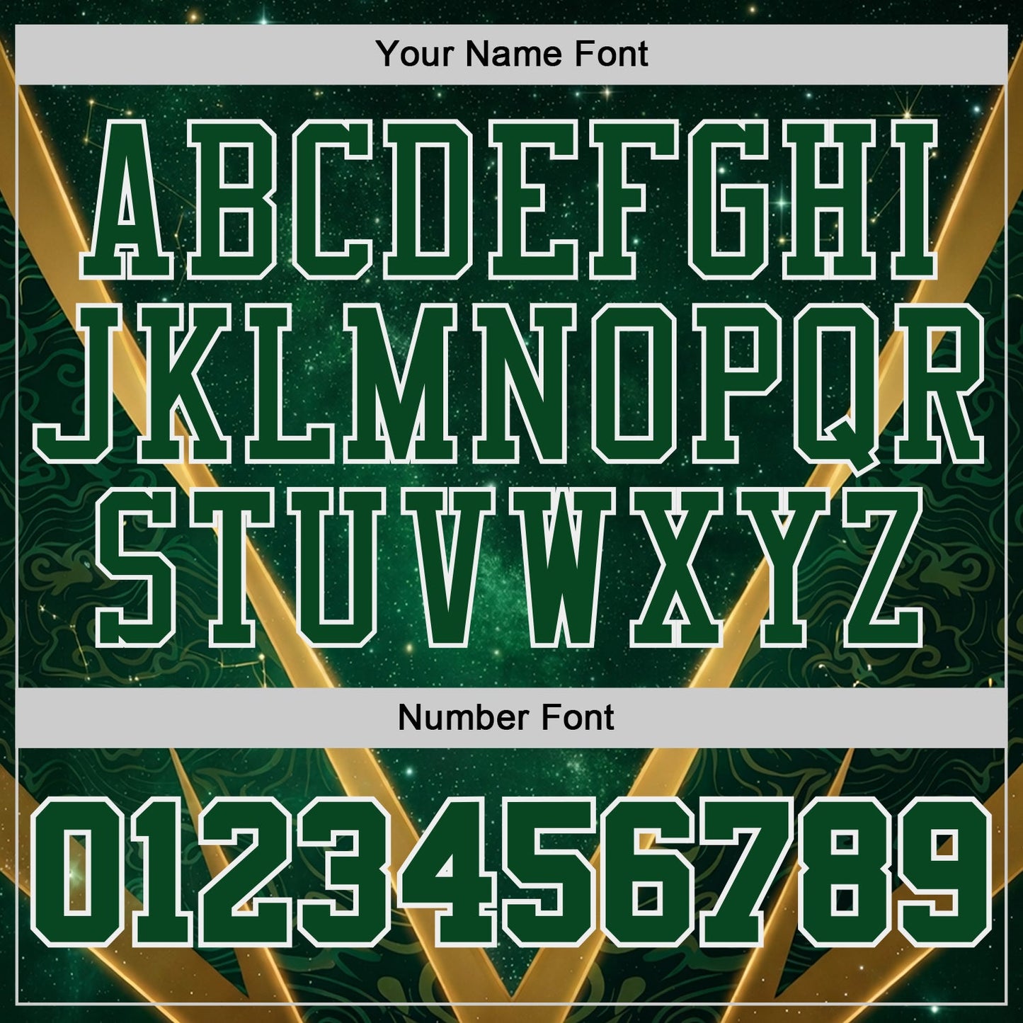 Custom Green Yellow-White Nebula Starry Galaxy Space Round Neck Sublimation Basketball Uniform Jersey
