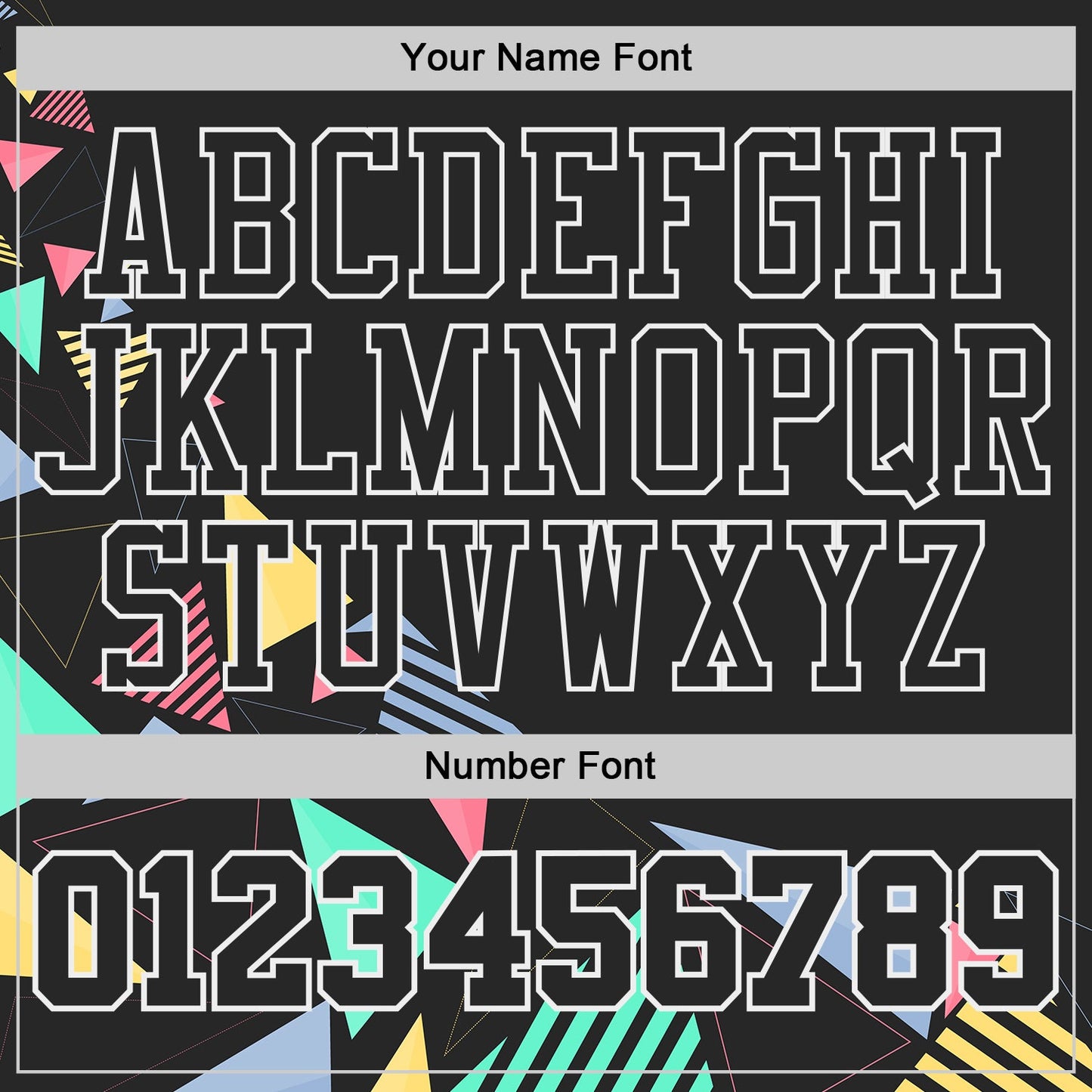 Custom Black Green Blue Pink Yellow-White Geometric Triangle Round Neck Sublimation Basketball Uniform Jersey