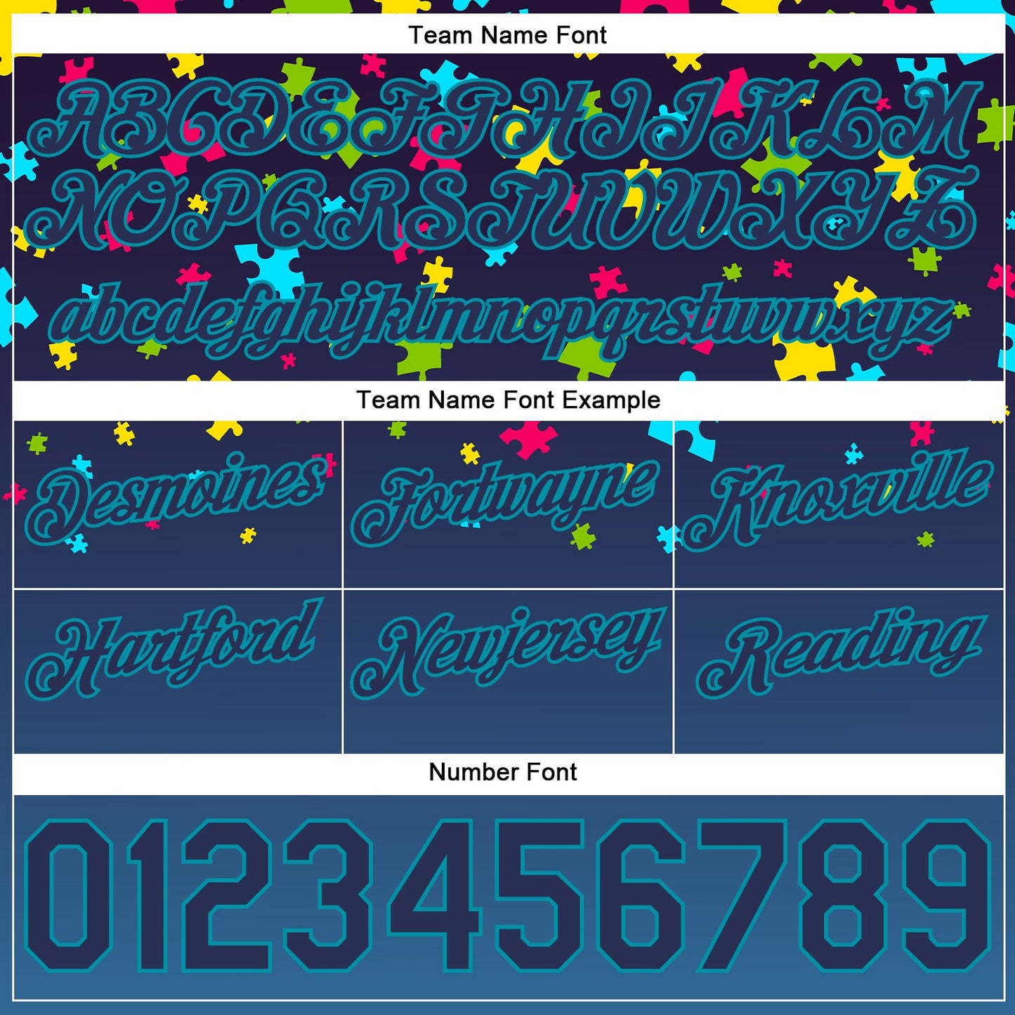 Custom Black Navy-Teal 3D Pattern Design Autism Supporter Awareness Puzzle Pieces Authentic Basketball Shorts