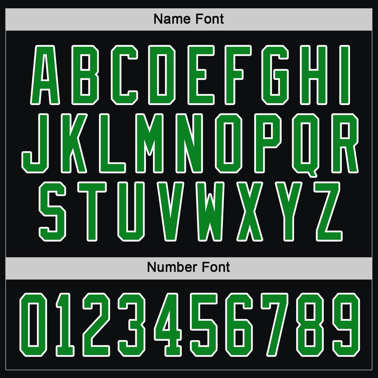 Custom Black Grass Green-White Hockey Jersey
