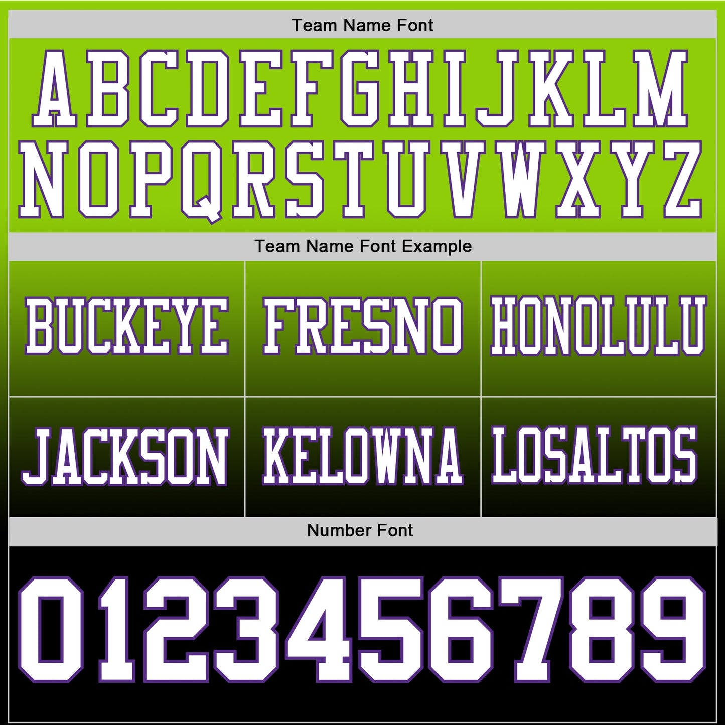 Custom Neon Green White Black-Purple Authentic Fade Fashion Football Jersey