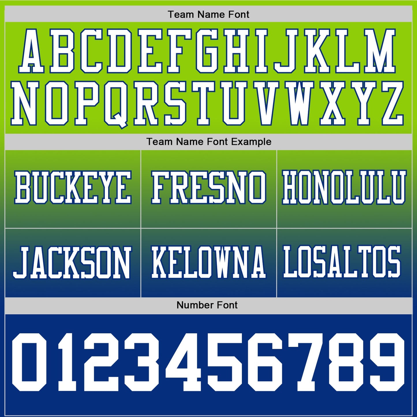 Custom Neon Green White-Royal Authentic Fade Fashion Football Jersey