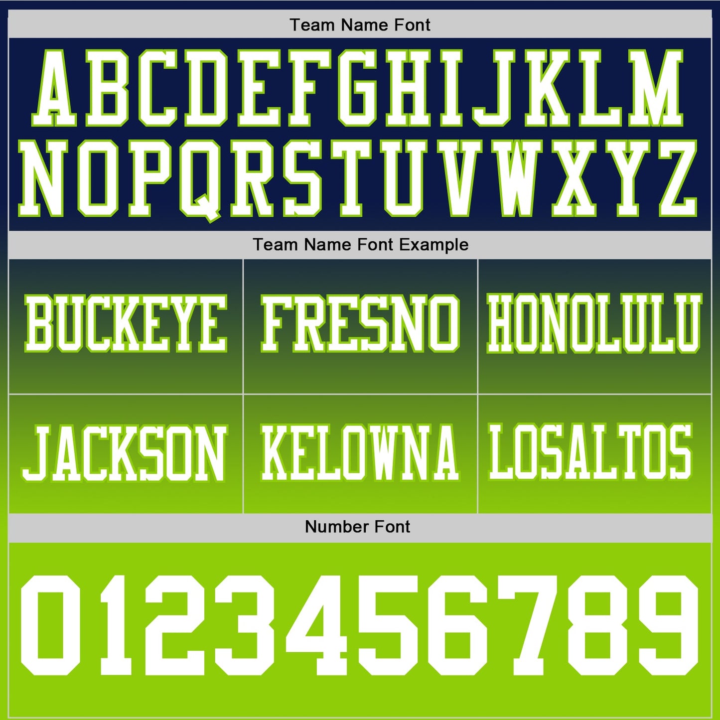 Custom Navy White-Neon Green Authentic Fade Fashion Football Jersey
