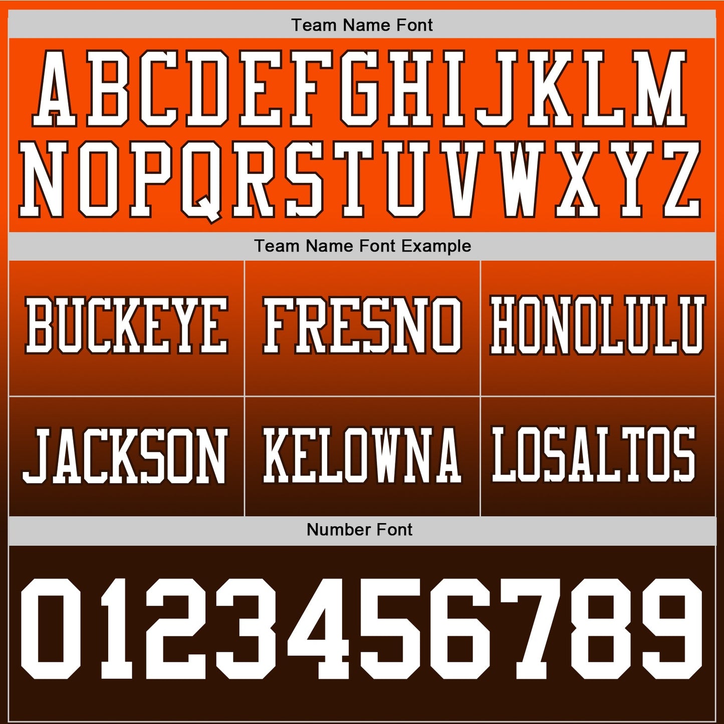 Custom Orange White-Brown Authentic Fade Fashion Football Jersey