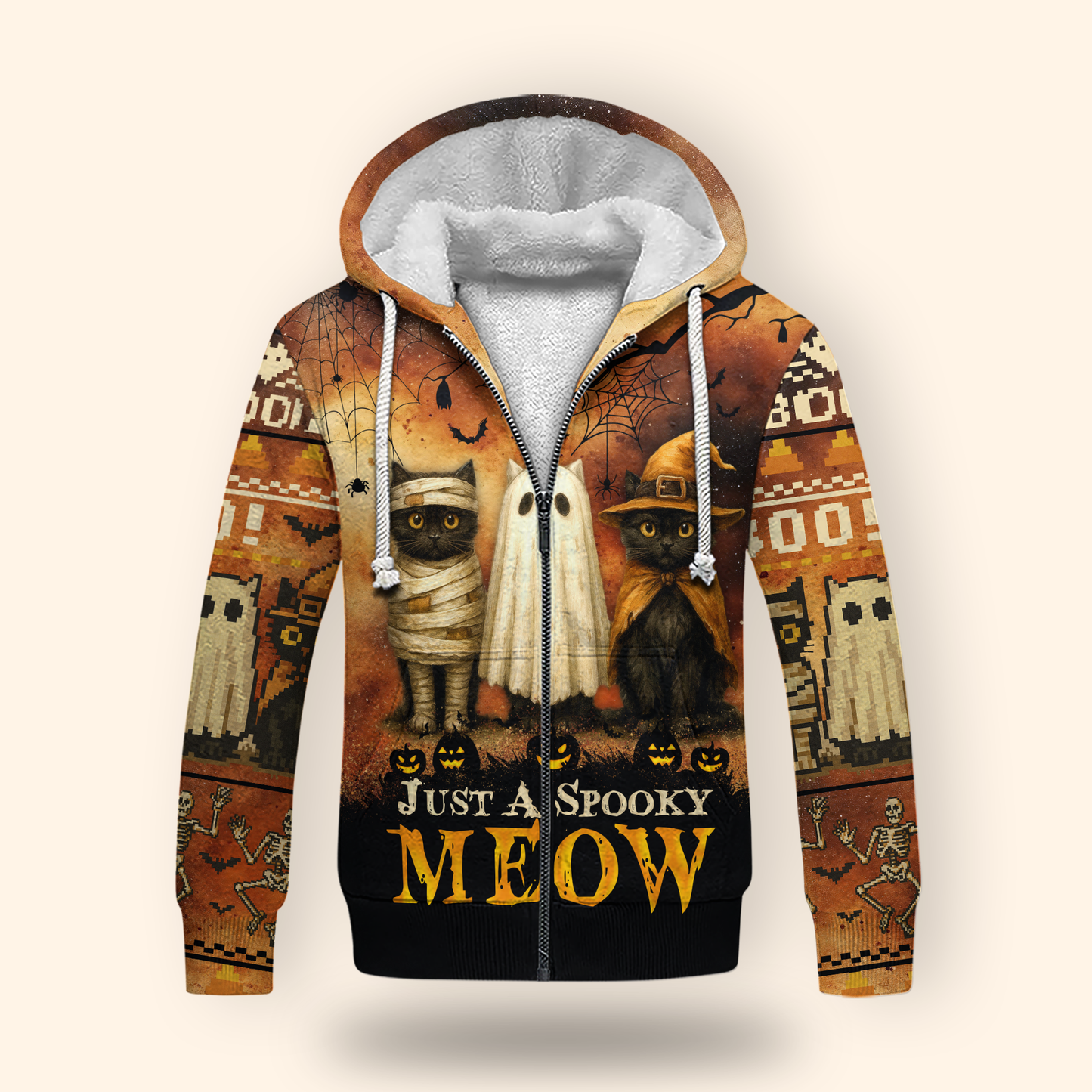 "Just a Spooky Meow" Cat Trio Shirt