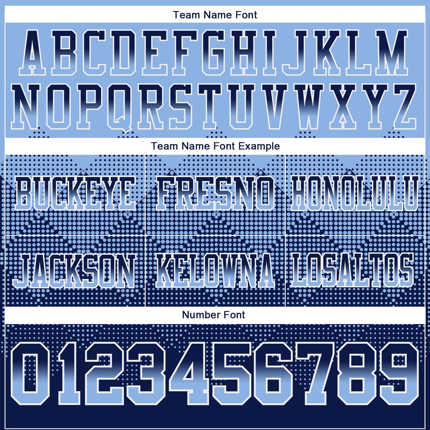 Custom Light Blue Navy-White Authentic Gradient Square Shape 7V7 Flag Football Jersey