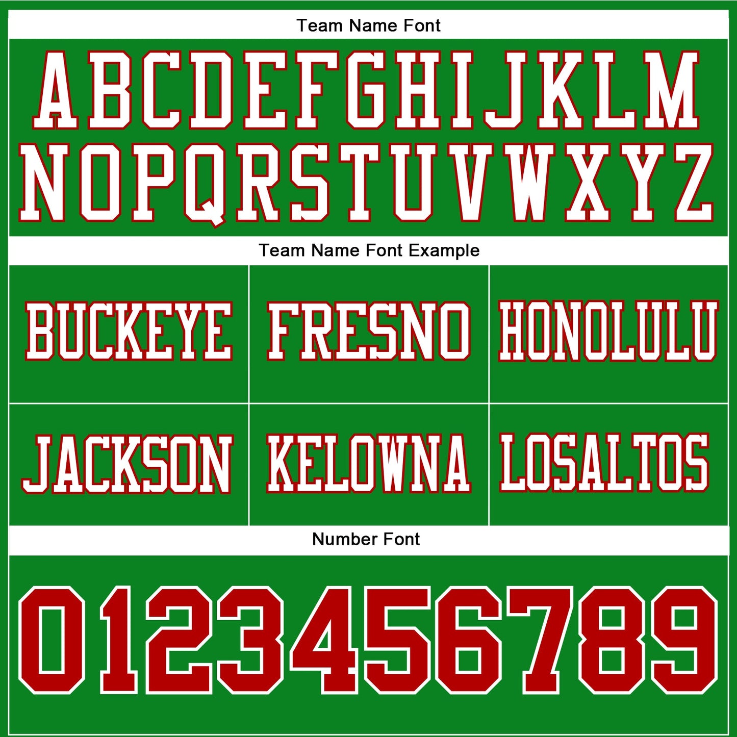 Custom Grass Green Red-White Authentic Football Jersey