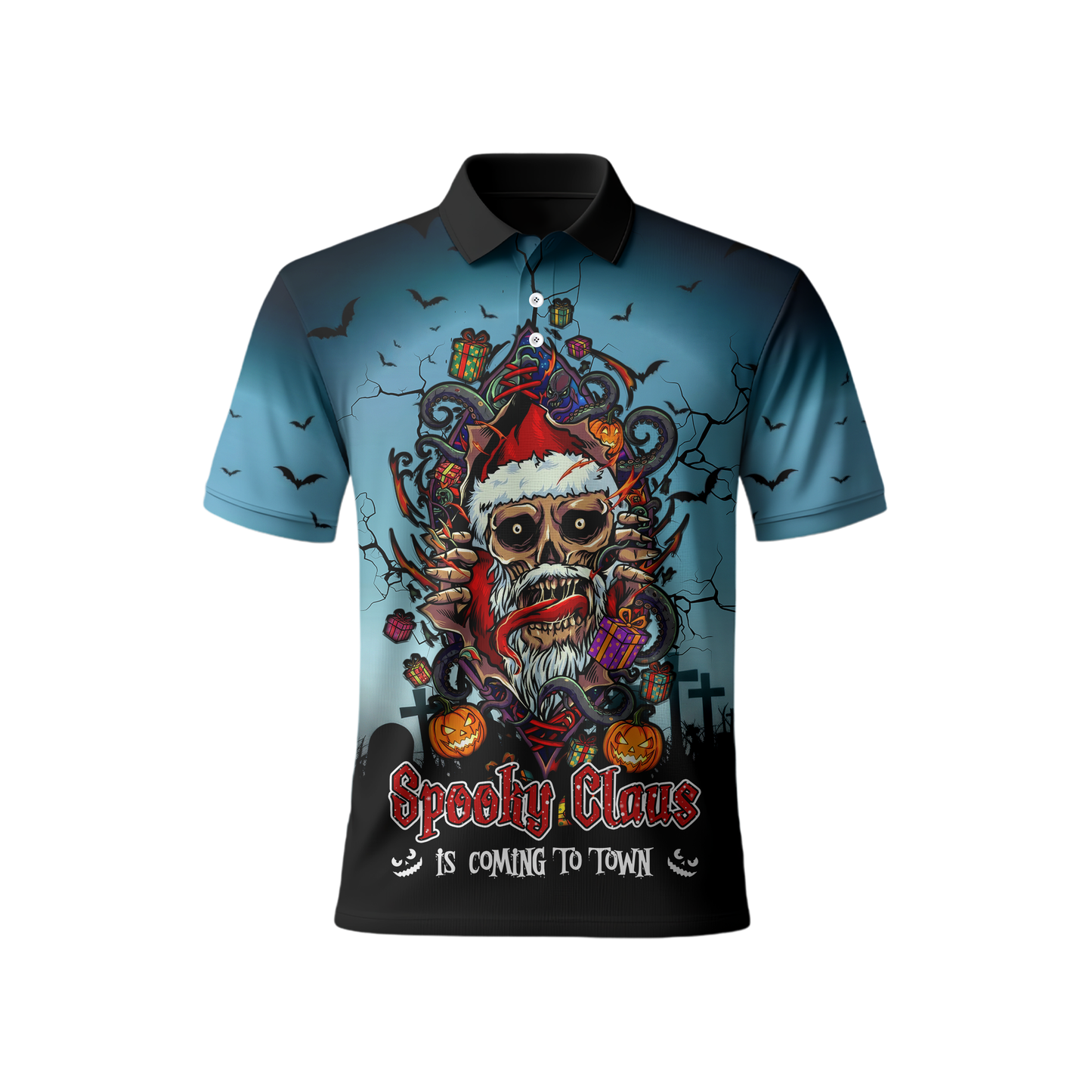 Halloween Christmas Mashup Shirt, Custom Choo
