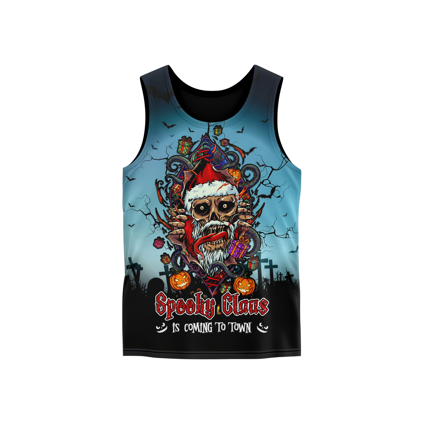 Halloween Christmas Mashup Shirt, Custom Choo