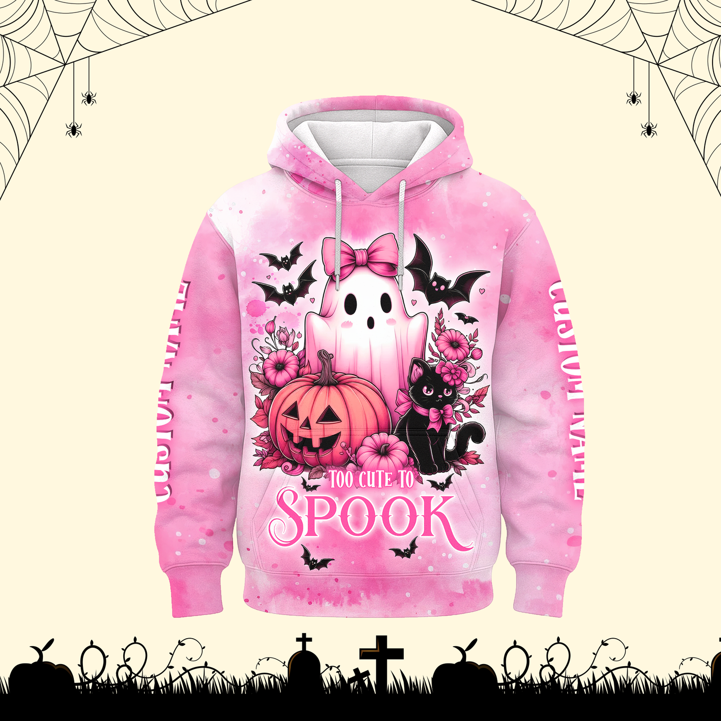 Personalized Cute Ghost Pink Halloween shirt
