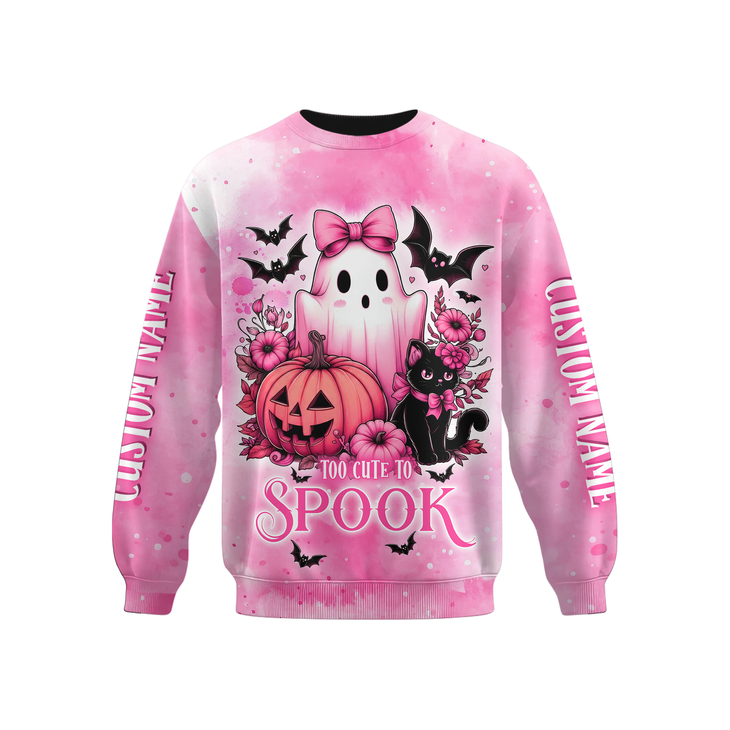 Personalized Cute Ghost Pink Halloween shirt