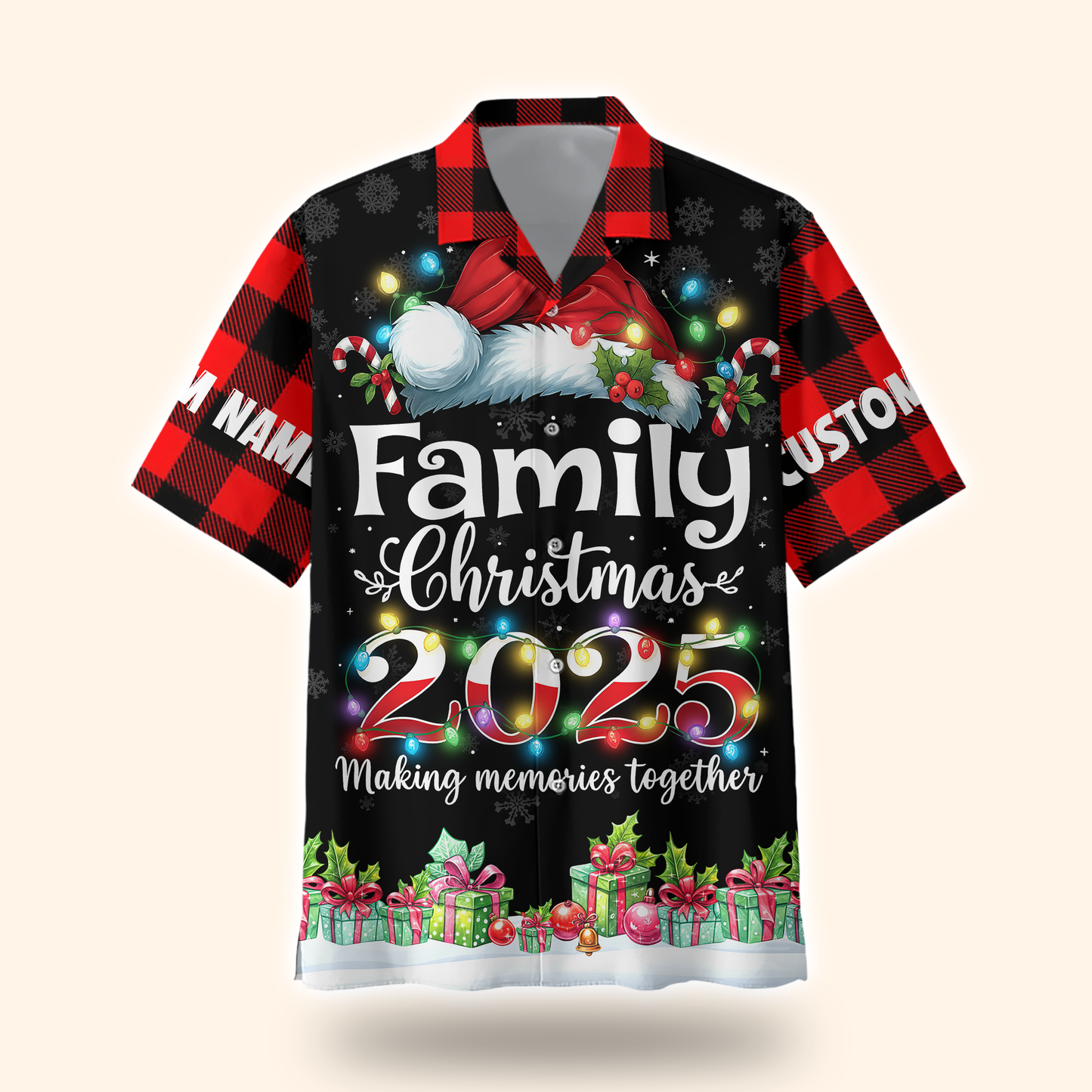 Family Christmas 2025 Hoodie – Making Memories Together, Matching Holiday Zip Up
