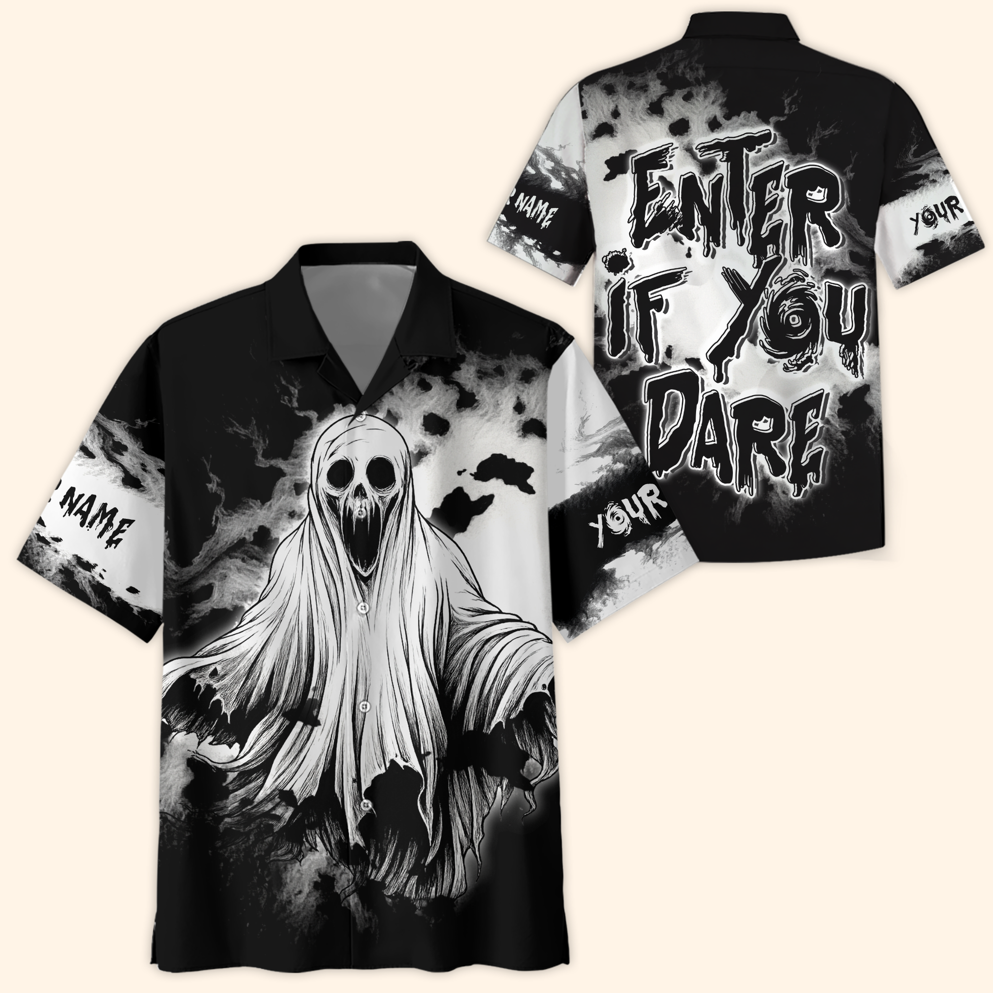 Haunted Spirit Custom Name shirt, Custom Choo