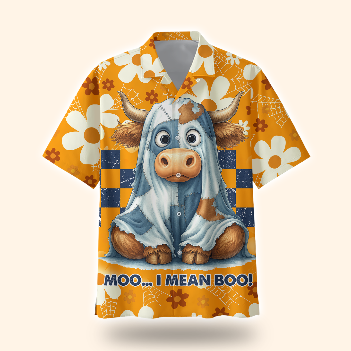 Personalized Cow Halloween Hoodie – Moo I Mean Boo Funny Zip Up Sweatshirt, Custom Choo