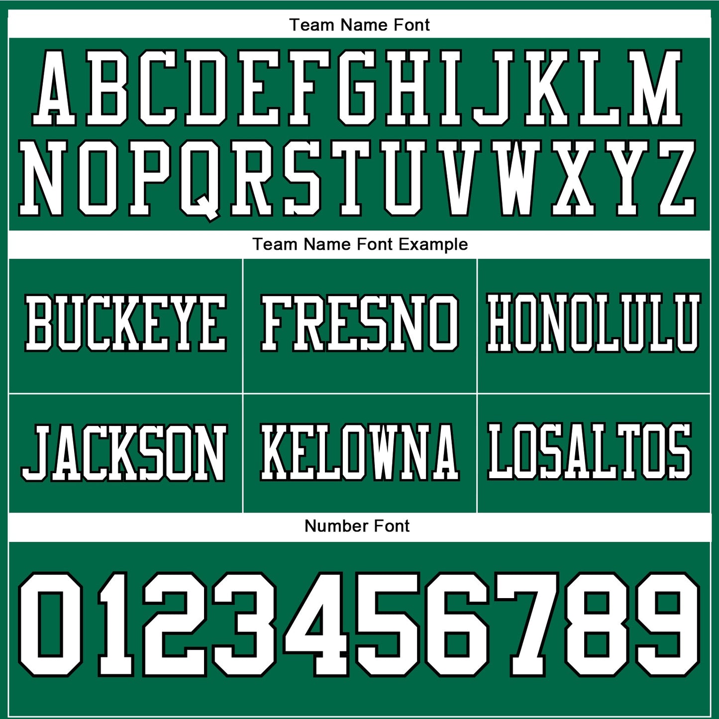 Custom Kelly Green White-Black Authentic Football Jersey
