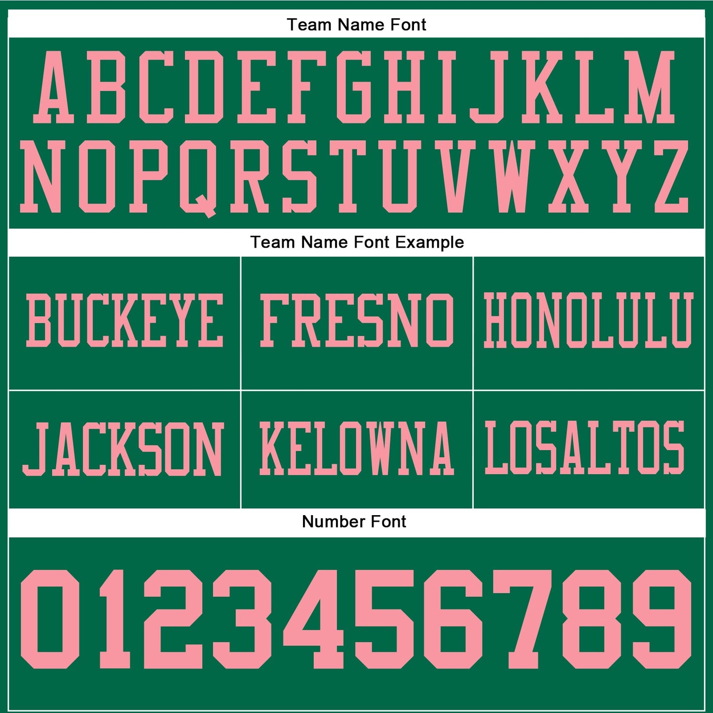 Custom Kelly Green Medium Pink Authentic Football Jersey