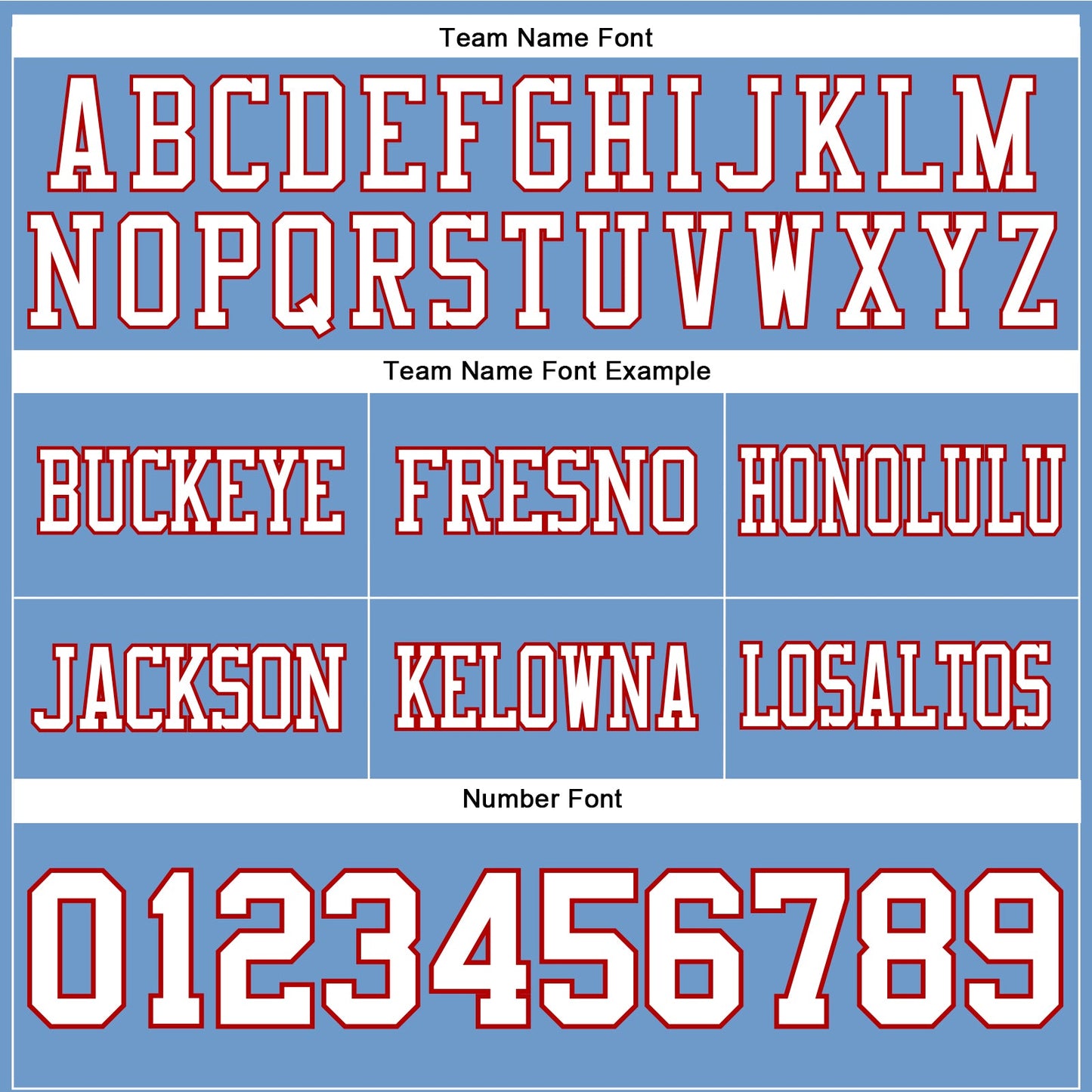 Custom Light Blue White-Red Authentic Football Jersey