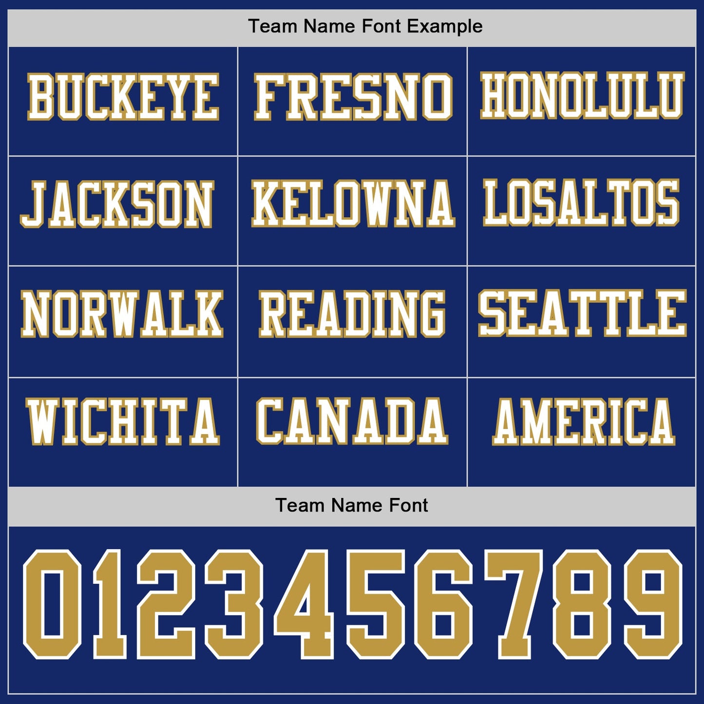 Custom Royal Old Gold-White Long Sleeve Authentic Football Jersey