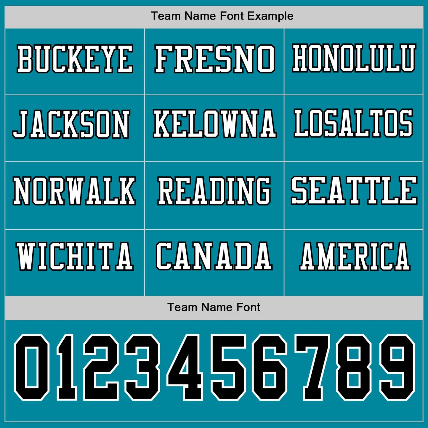 Custom Teal Black-White Long Sleeve Authentic Football Jersey