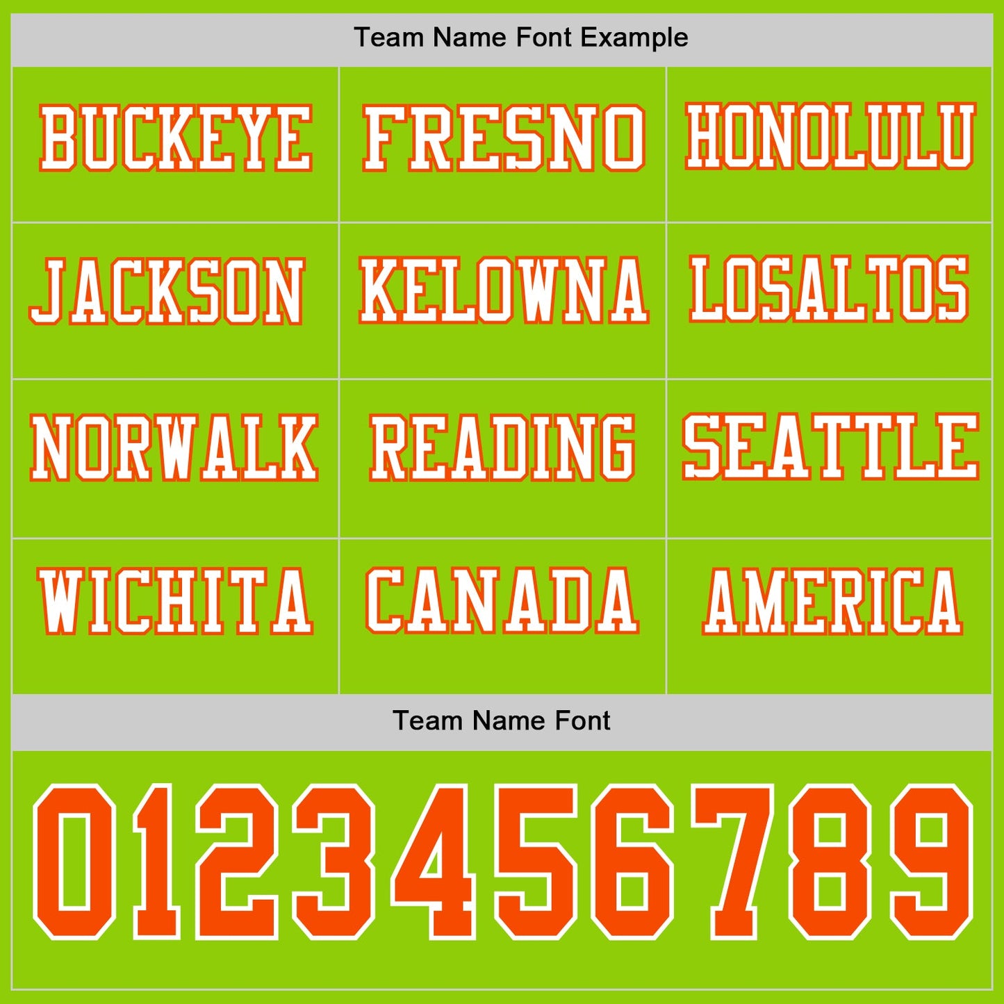 Custom Neon Green Orange-White Long Sleeve Authentic Football Jersey