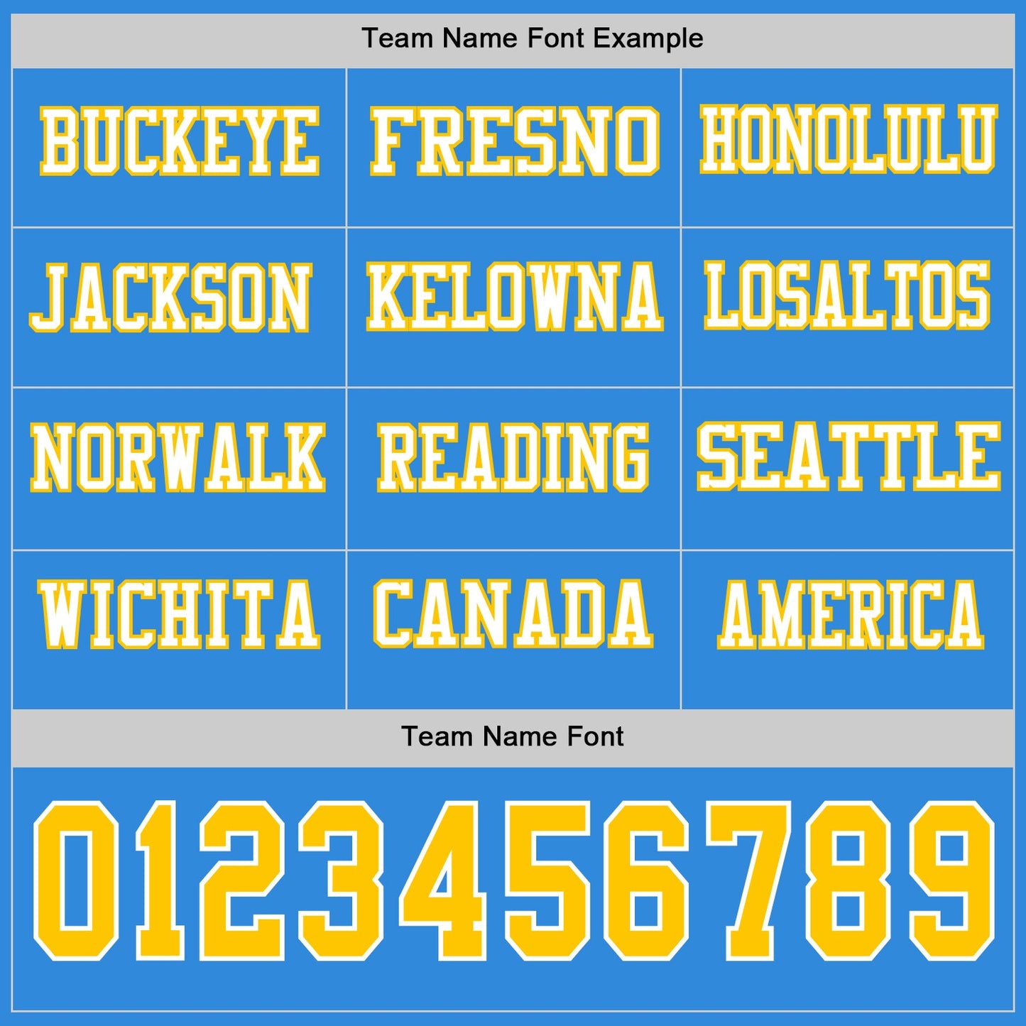 Custom Powder Blue Yellow-White Long Sleeve Authentic Football Jersey