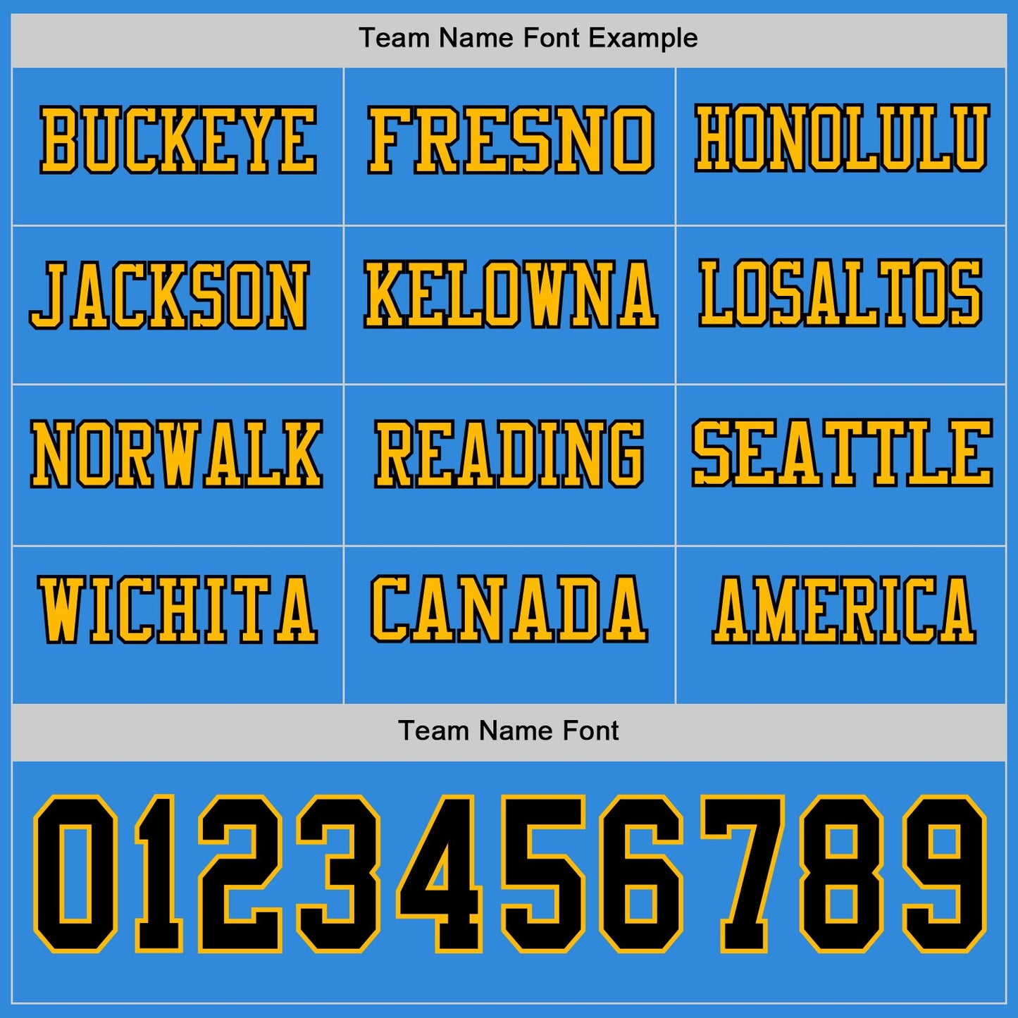 Custom Powder Blue Black-Gold Long Sleeve Authentic Football Jersey