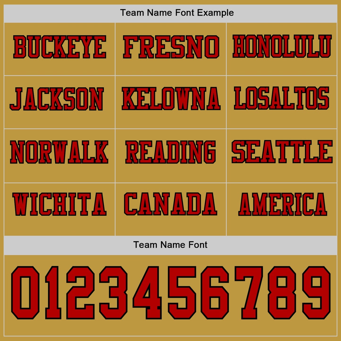 Custom Old Gold Red-Black Long Sleeve Authentic Football Jersey