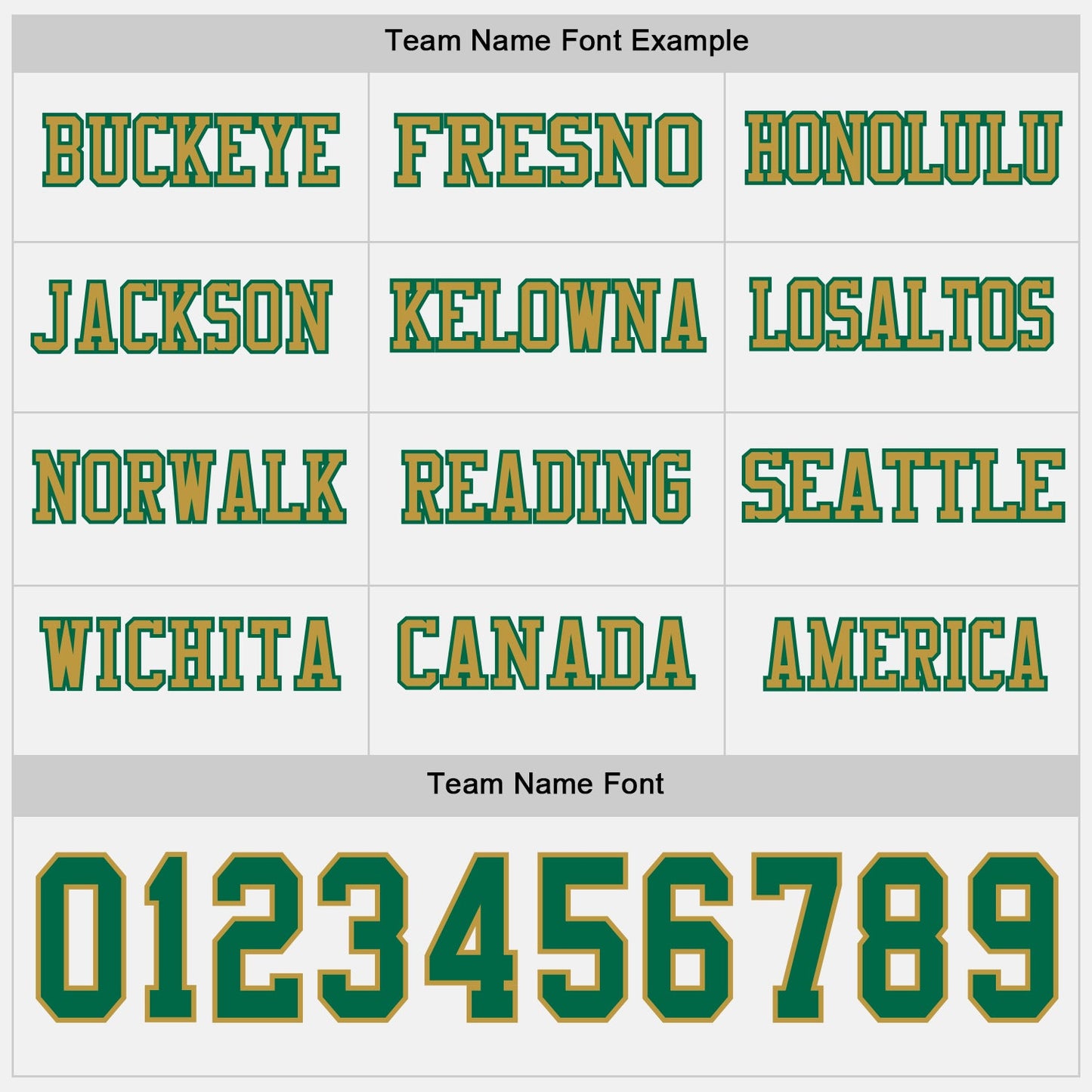 Custom White Kelly Green-Old Gold Long Sleeve Authentic Football Jersey