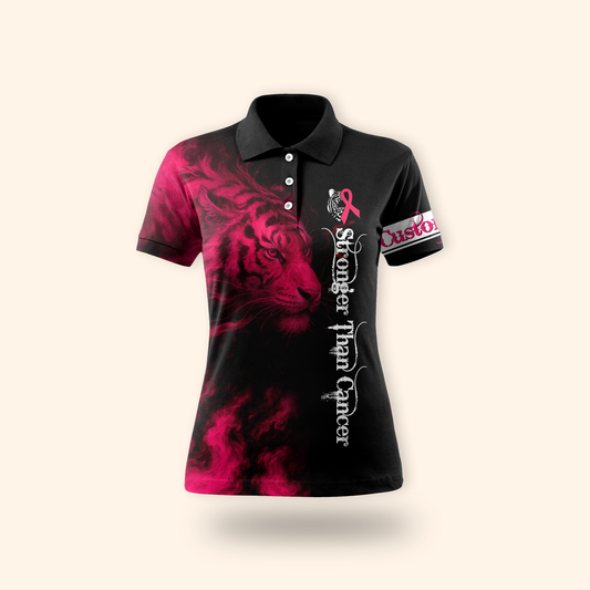 "Fierce Tiger Strength" Outfit - Breast Cancer Awareness Shirt, Custom Choo