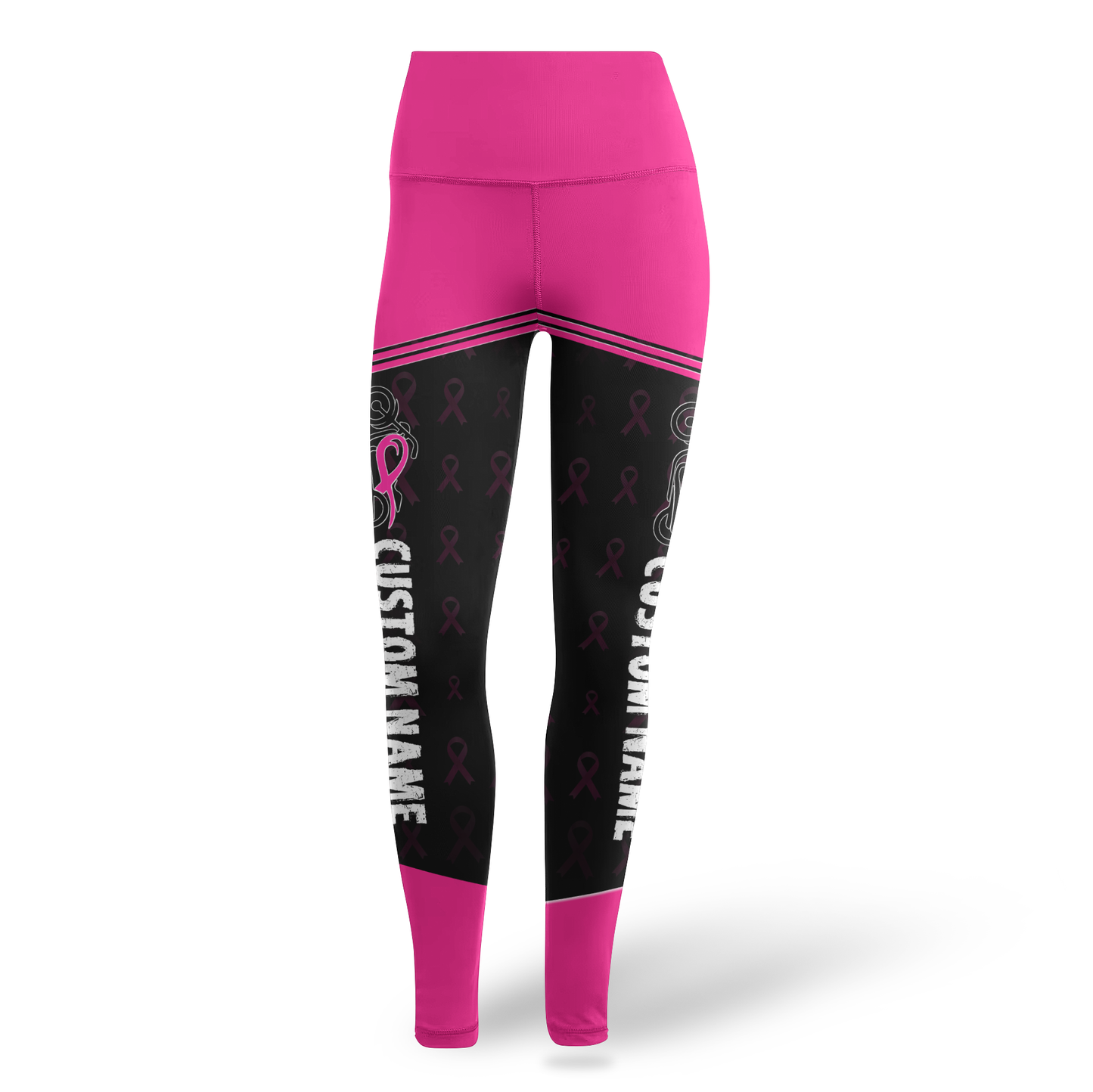 Personalized Bikes For Boobs Breast Cancer Awareness Combo Legging + Tanktop, Custom Choo