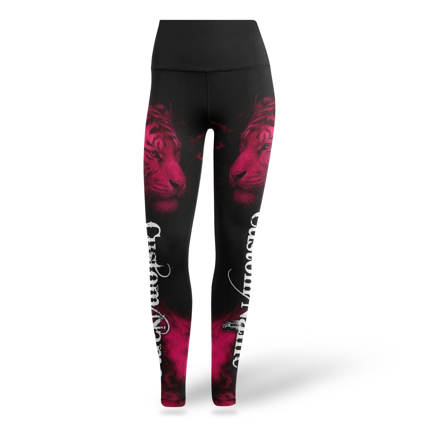 "Fierce Tiger Strength" Outfit - Breast Cancer Awareness, Custom Choo