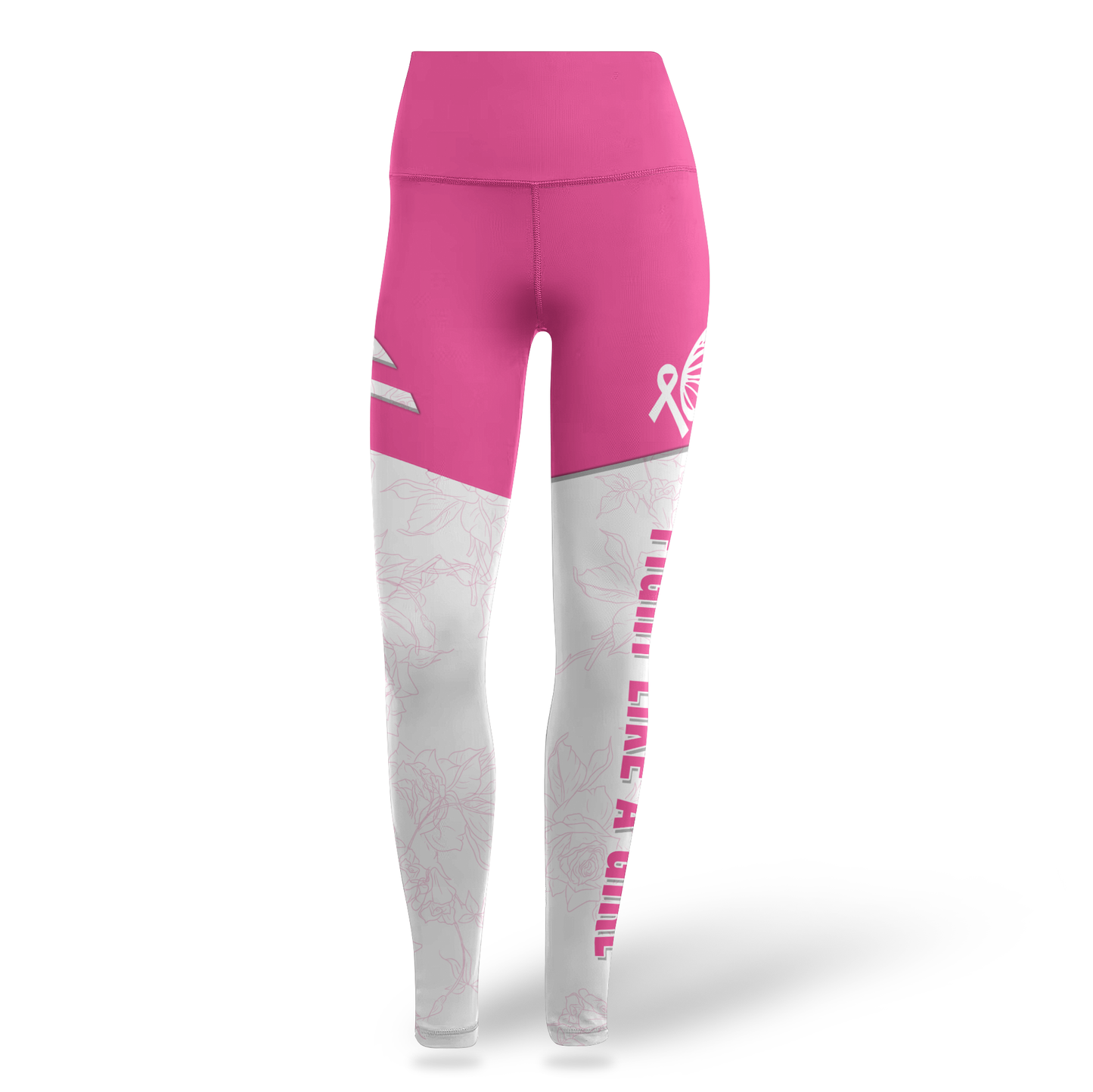 Personalized Fight Like A Black Girl - Combo Legging Tanktop Breast Cancer Awareness, Custom Choo