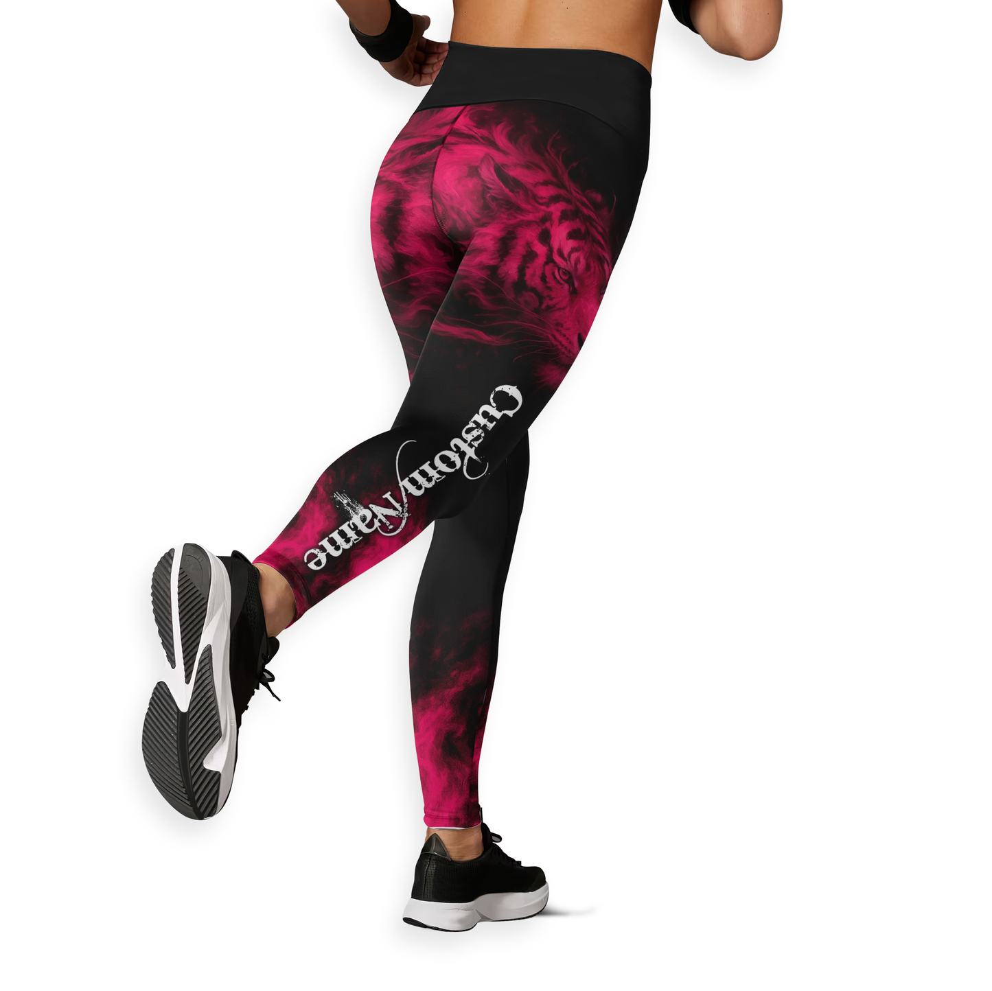 "Fierce Tiger Strength" Outfit - Breast Cancer Awareness, Custom Choo