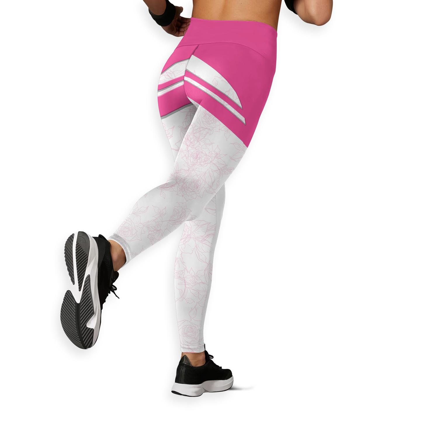 Personalized Fight Like A Black Girl - Combo Legging Tanktop Breast Cancer Awareness, Custom Choo