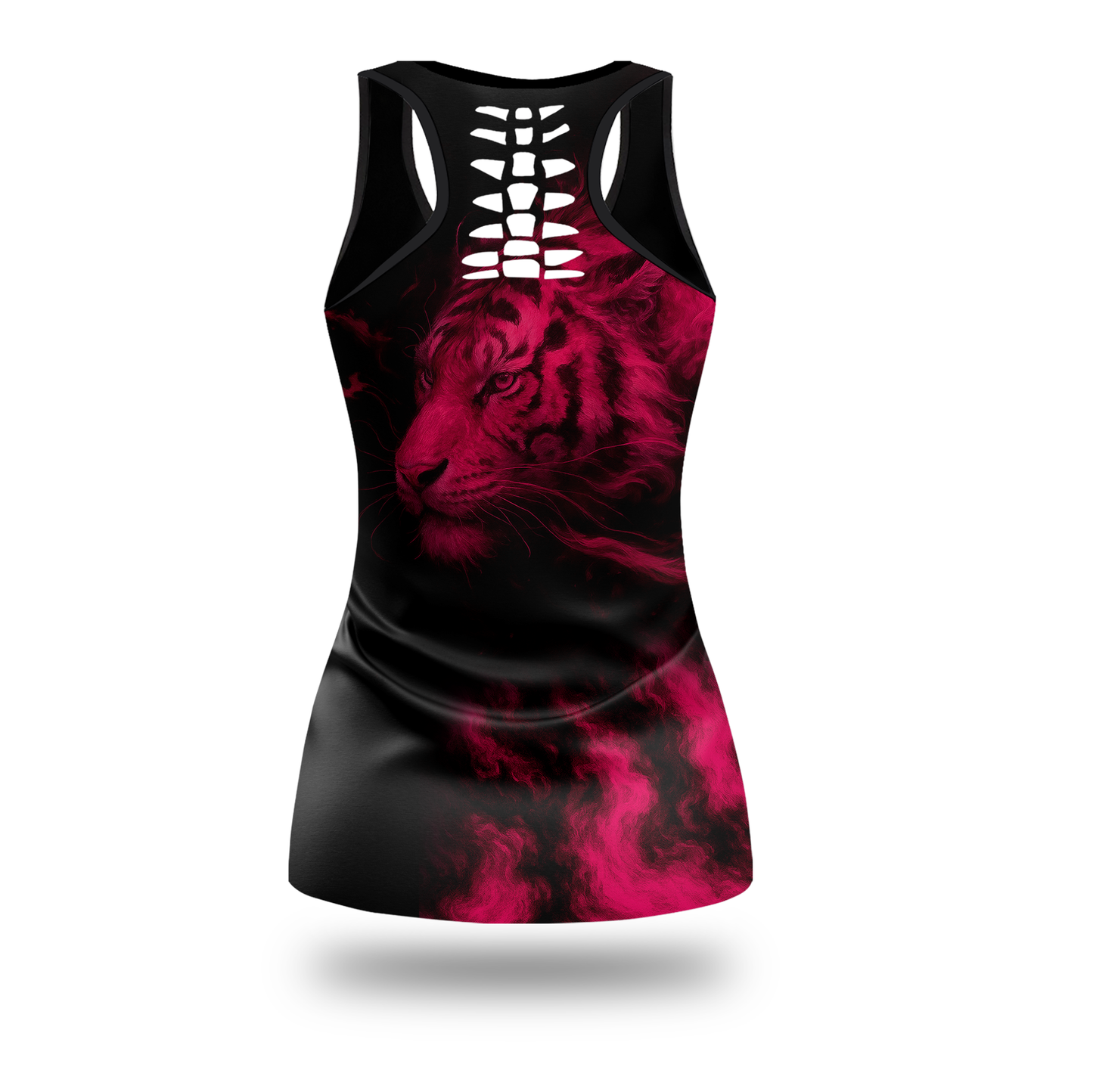 "Fierce Tiger Strength" Outfit - Breast Cancer Awareness, Custom Choo
