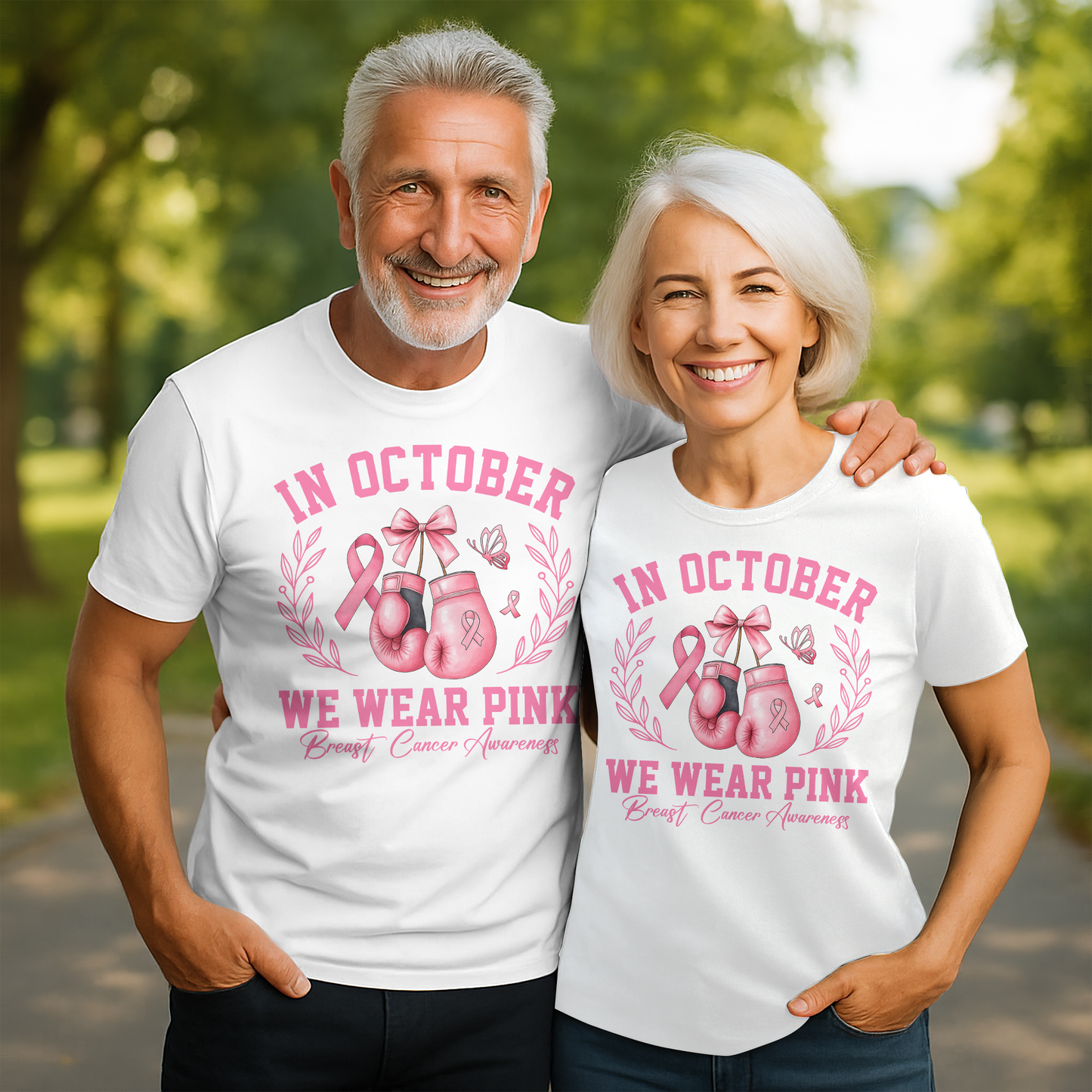 Breast Cancer Areness Shirt - In October We Wear Pink