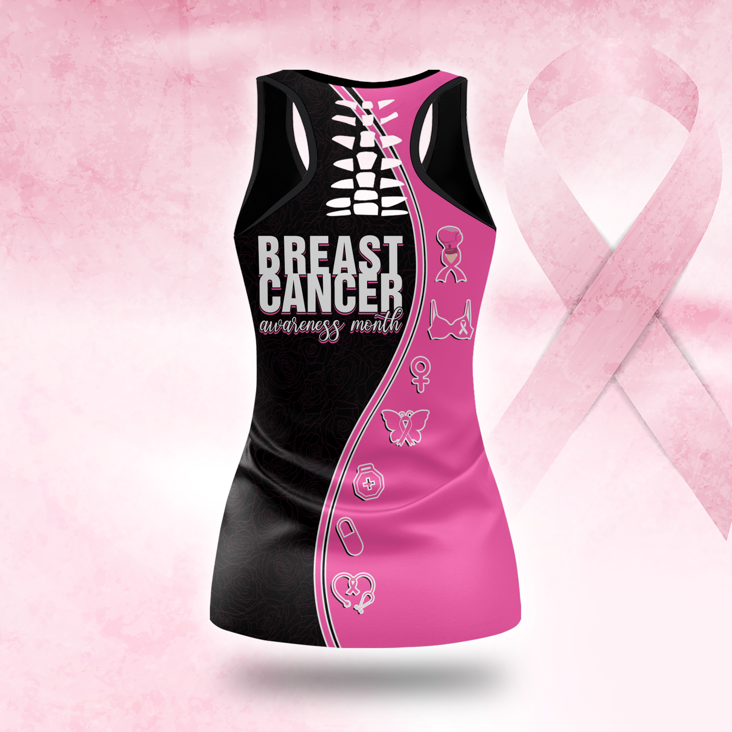 Breast Cancer Awareness Month - Combo Legging Breast Cancer Awareness, Custom Choo