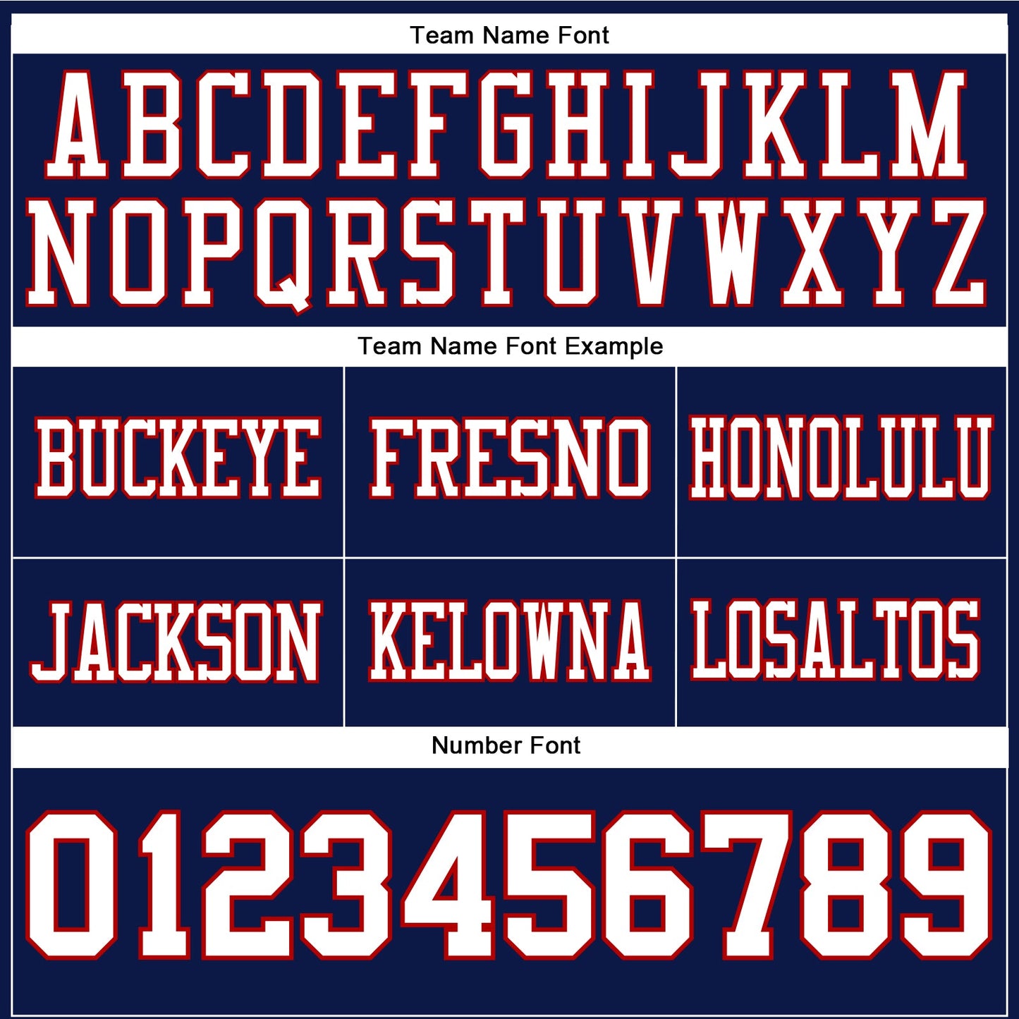 Custom Navy White-Red Authentic Football Jersey