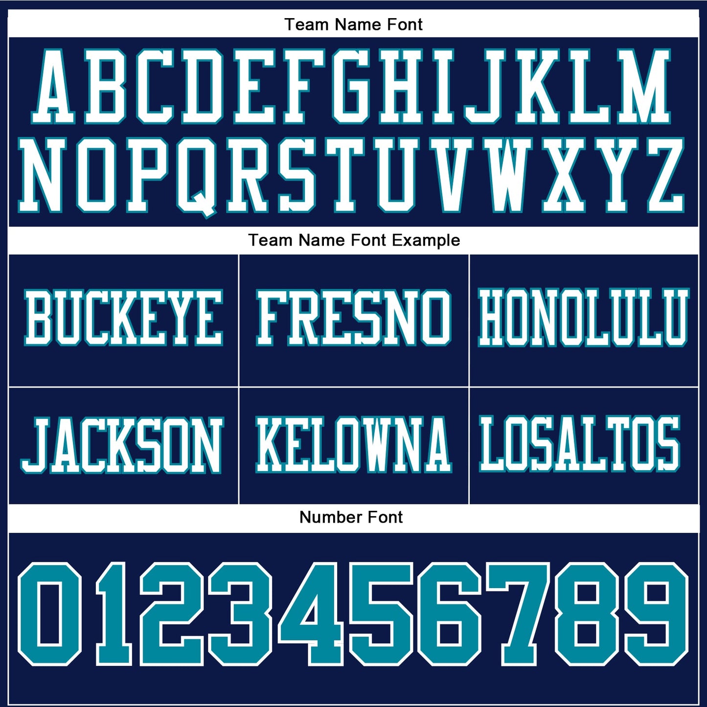 Custom Navy Teal-White Authentic Football Jersey