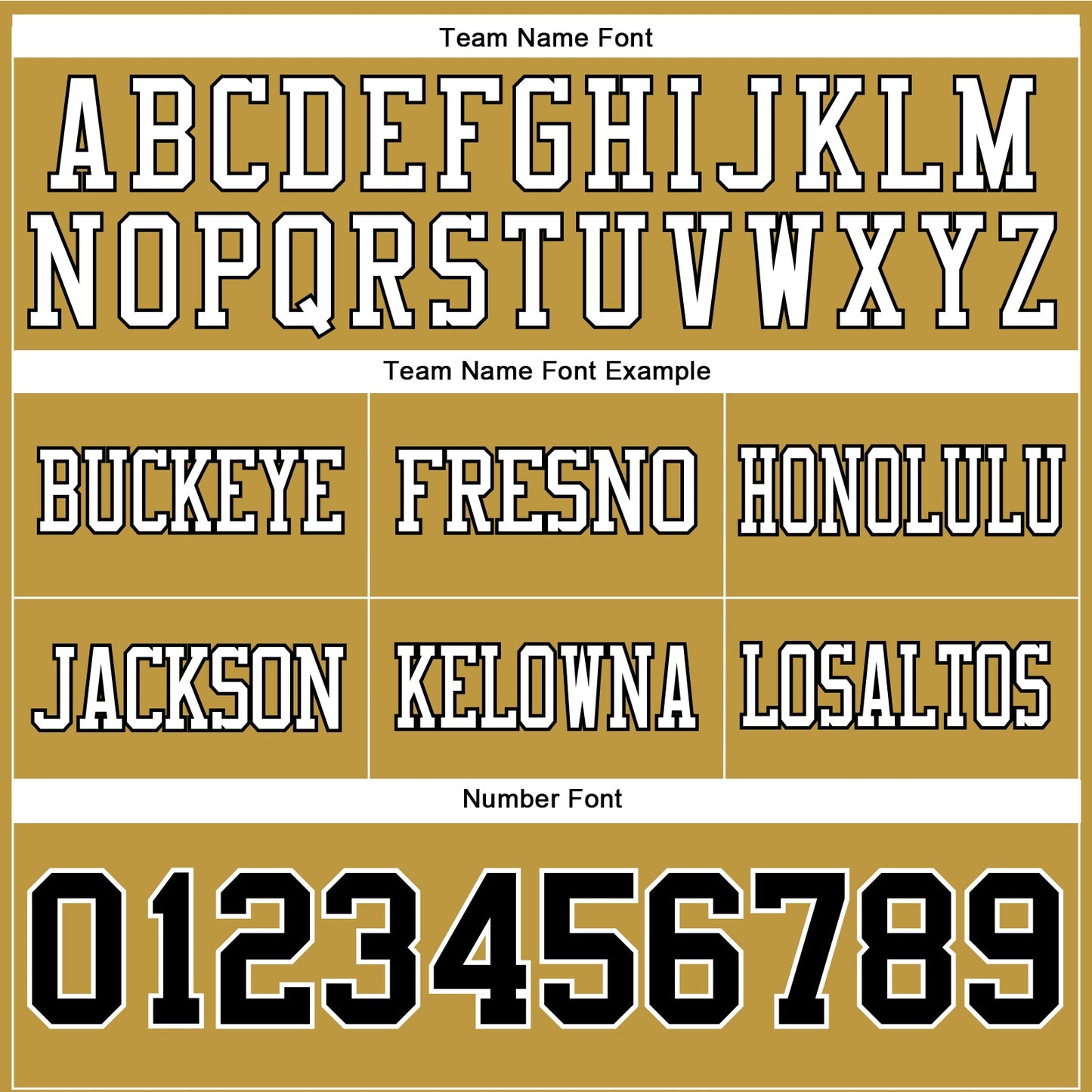 Custom Old Gold Black-White Authentic Football Jersey