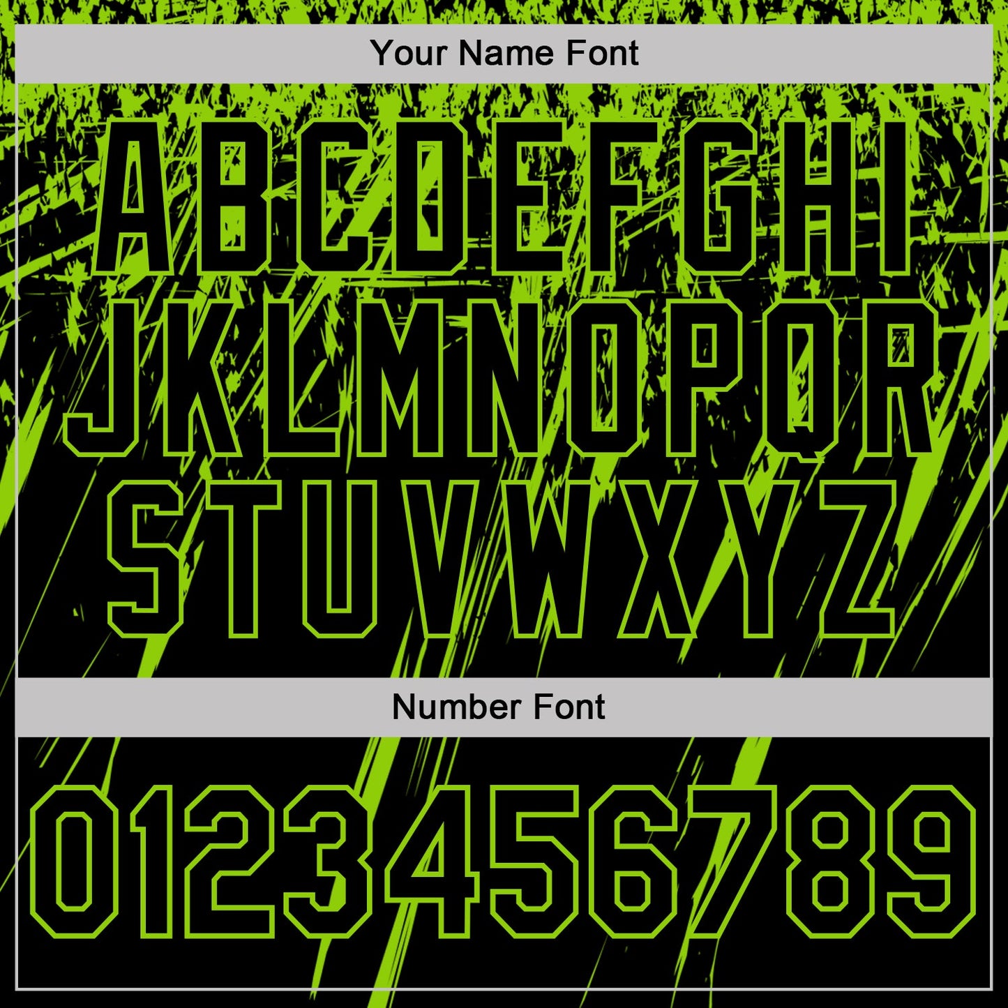 Custom Black-Neon Green Distressed Scratch Brush Stroke Performance Polo Shirt