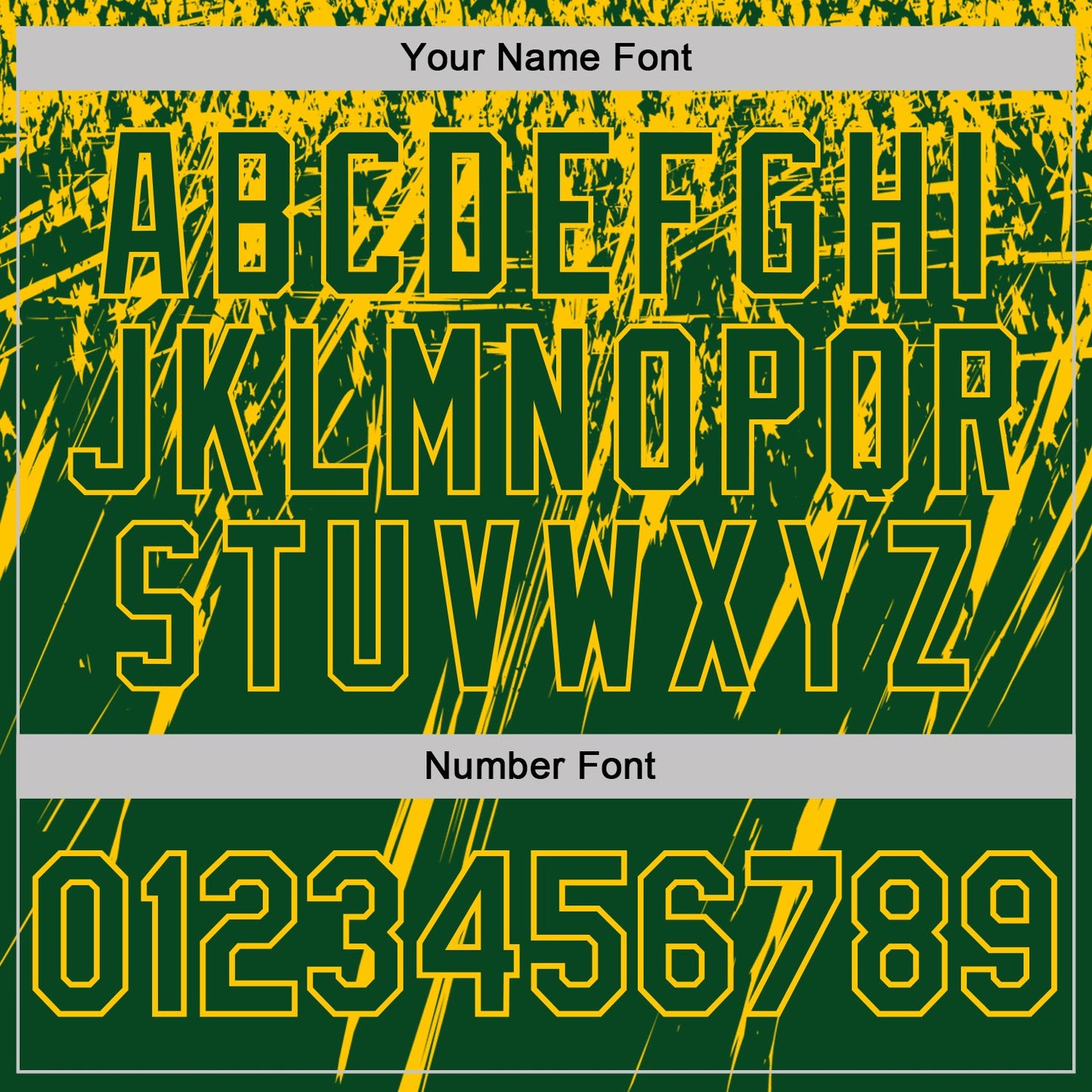 Custom Green-Yellow Distressed Scratch Brush Stroke Performance Polo Shirt