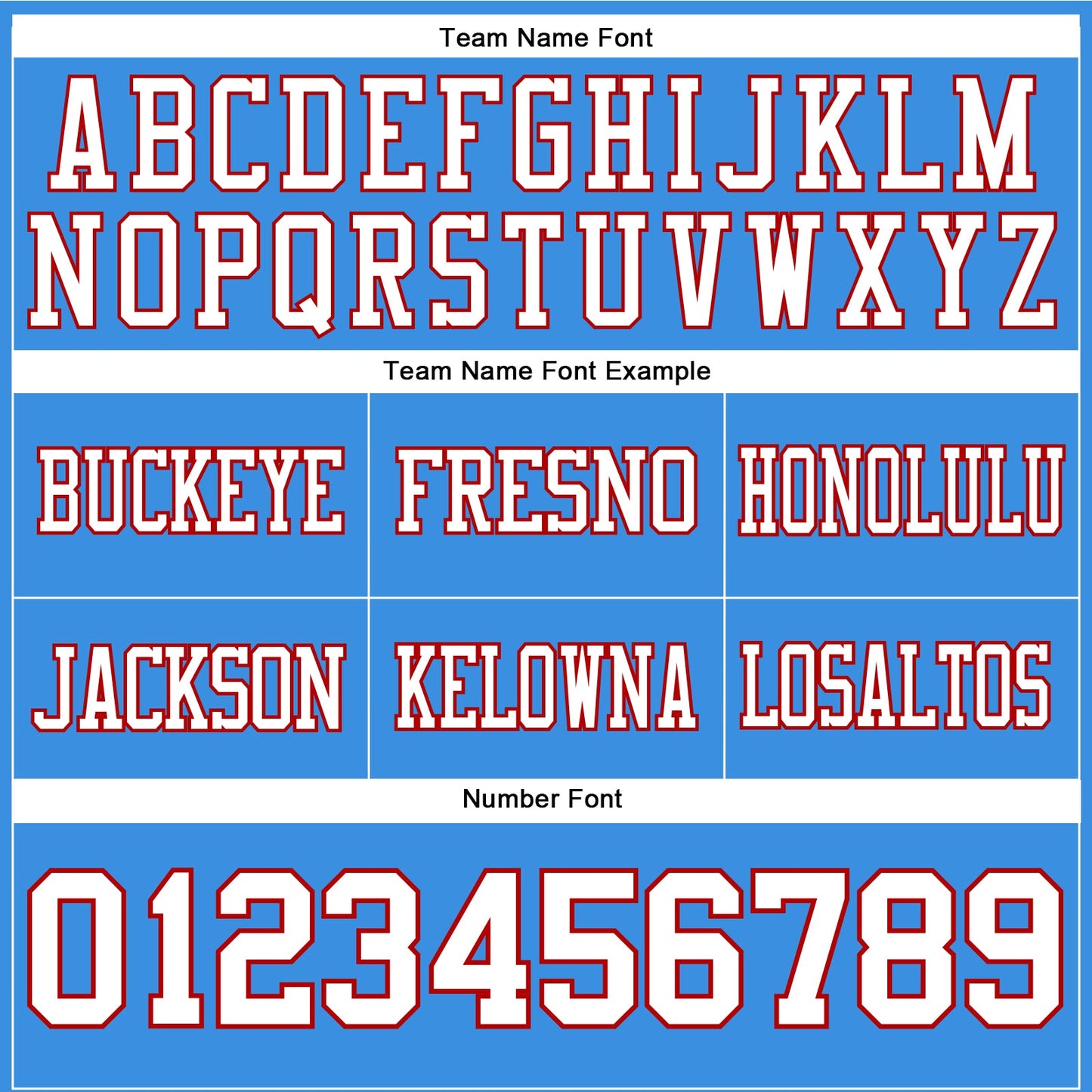 Custom Powder Blue White-Red Authentic Football Jersey