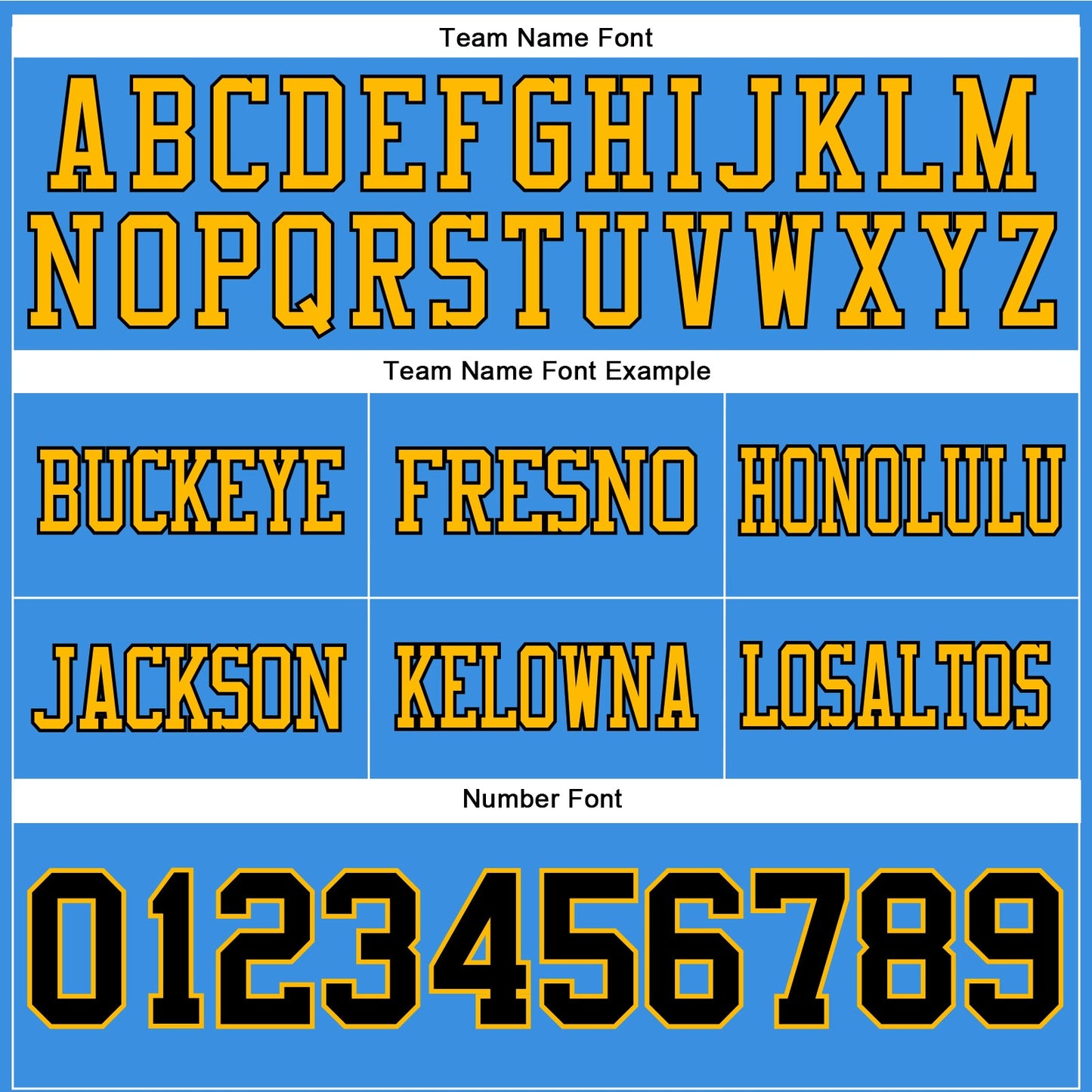 Custom Powder Blue Black-Gold Authentic Football Jersey