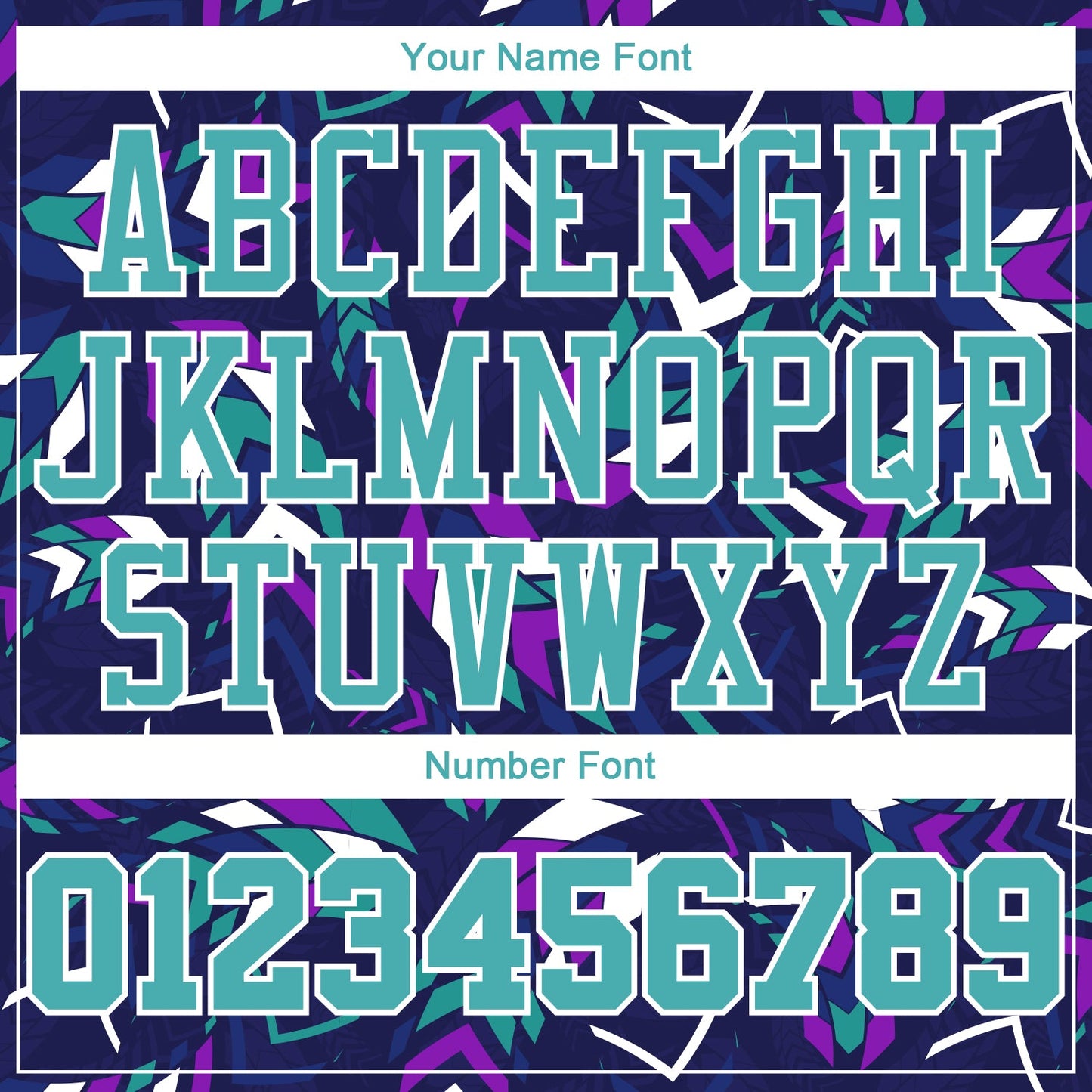 Custom Purple Aqua-White Music Festival Round Neck Sublimation Basketball Uniform Jersey