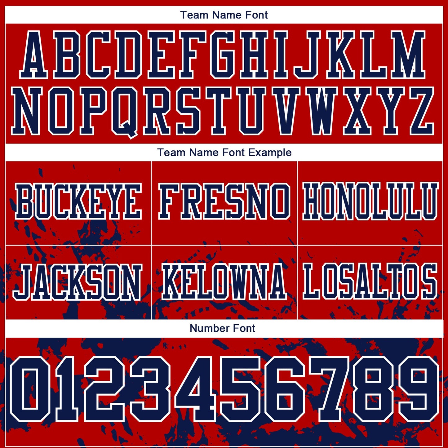Custom Red Navy-White 3D Pattern Splash Authentic Football Jersey