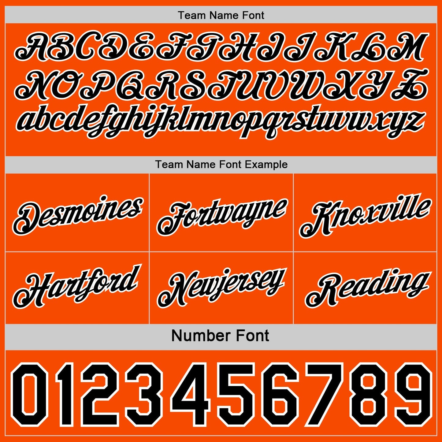 Custom Reversible Black Orange-White Double Side Star Sublimation Basketball Set Jersey