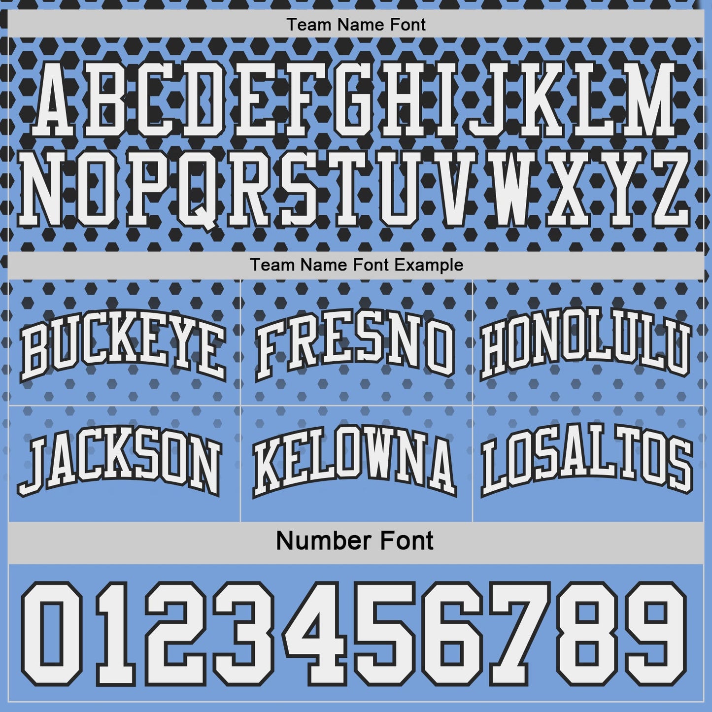 Custom Black White-Light Blue Side Panel Stripe Gradient Geometric Honeycomb Reversible Double Side Sublimation Basketball Set Jersey