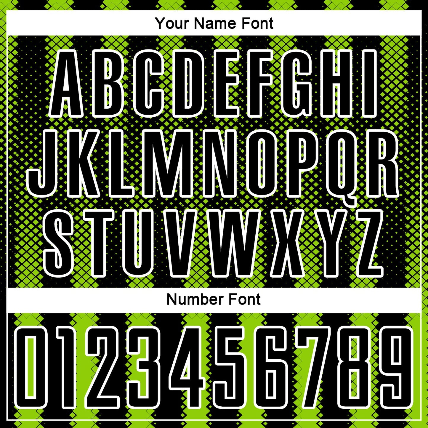 Custom Black Neon Green-White Geometric Shape Sublimation Soccer Uniform Jersey
